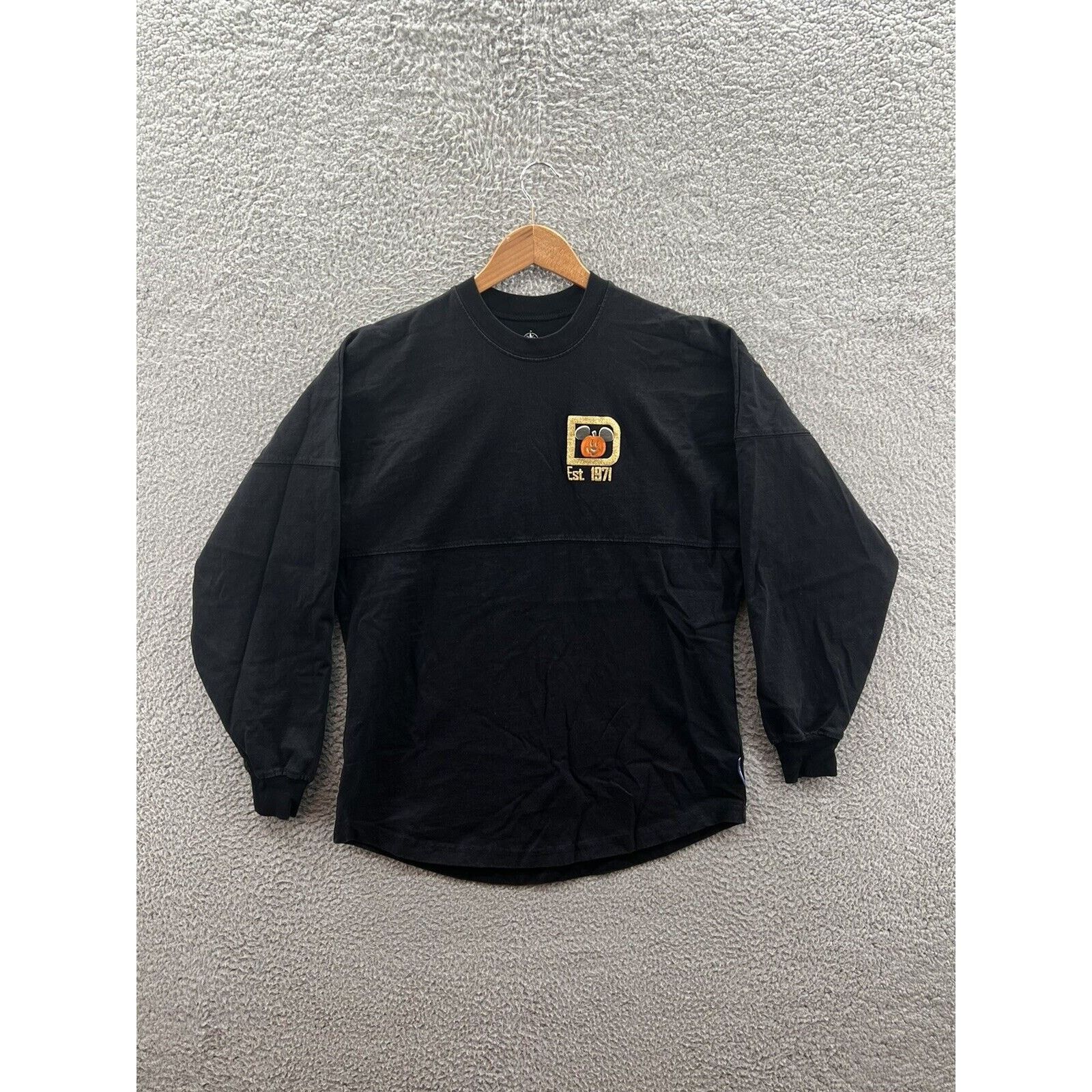 Disney Walt Disney World 2020 Halloween Black Spirit Jersey Small Size S / US 4 / IT 40 - 1 Thumbnail