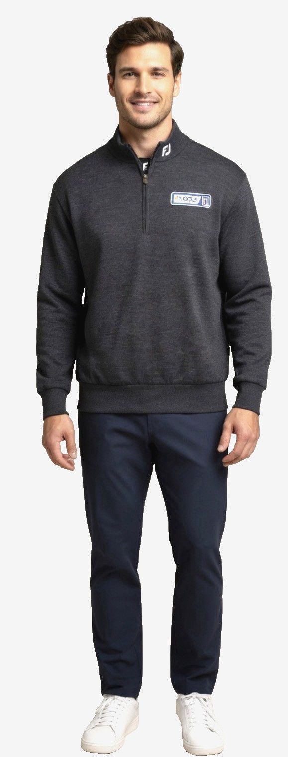 Footjoy FootJoy FJ 100% Wool NBC Golf PGA Tour Pullover Sweater Size US L / EU 52-54 / 3 - 3 Thumbnail