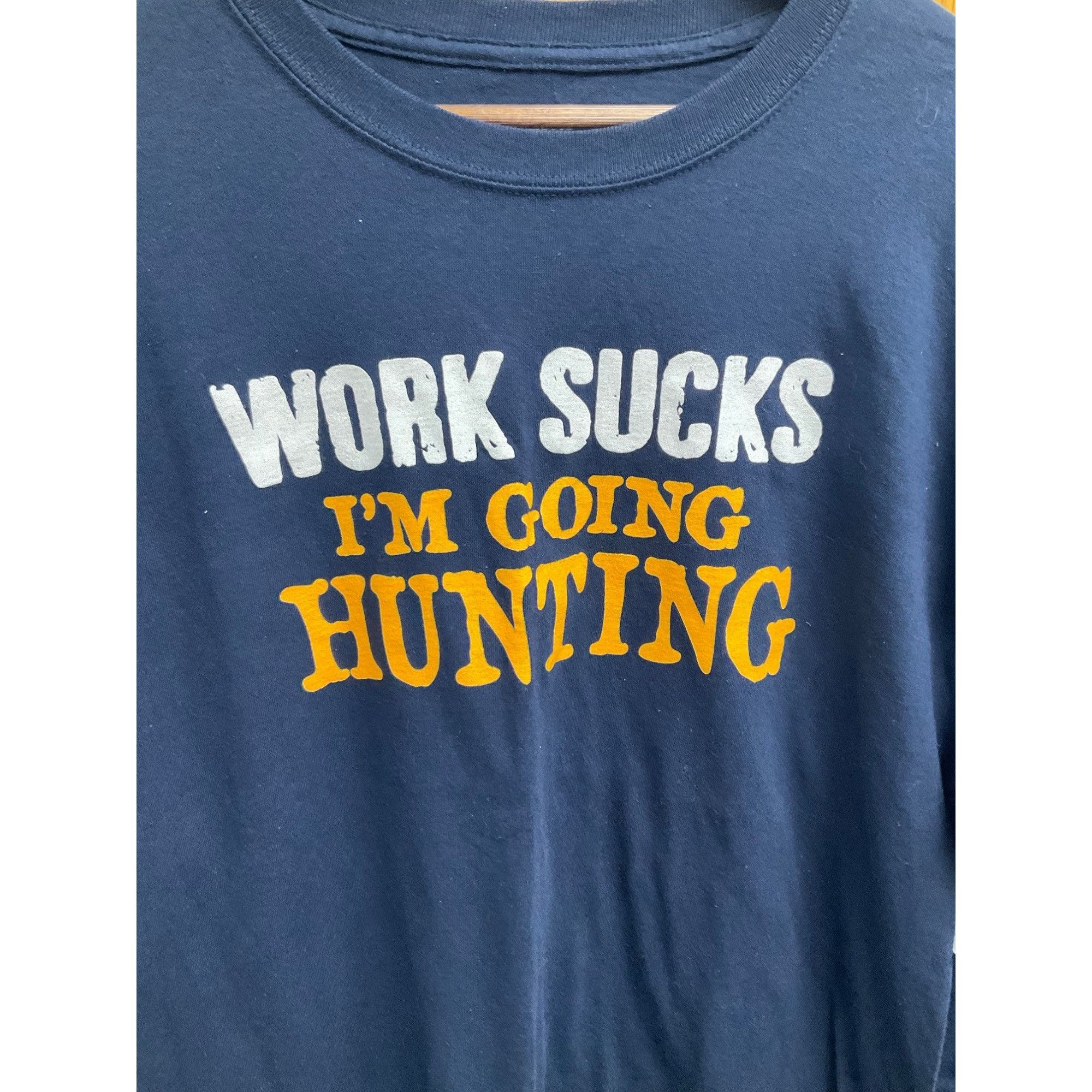 Other Work Sucks Im Going Hunting Brisco Brands Long Sleeve Shirt Size US L / EU 52-54 / 3 - 4 Thumbnail