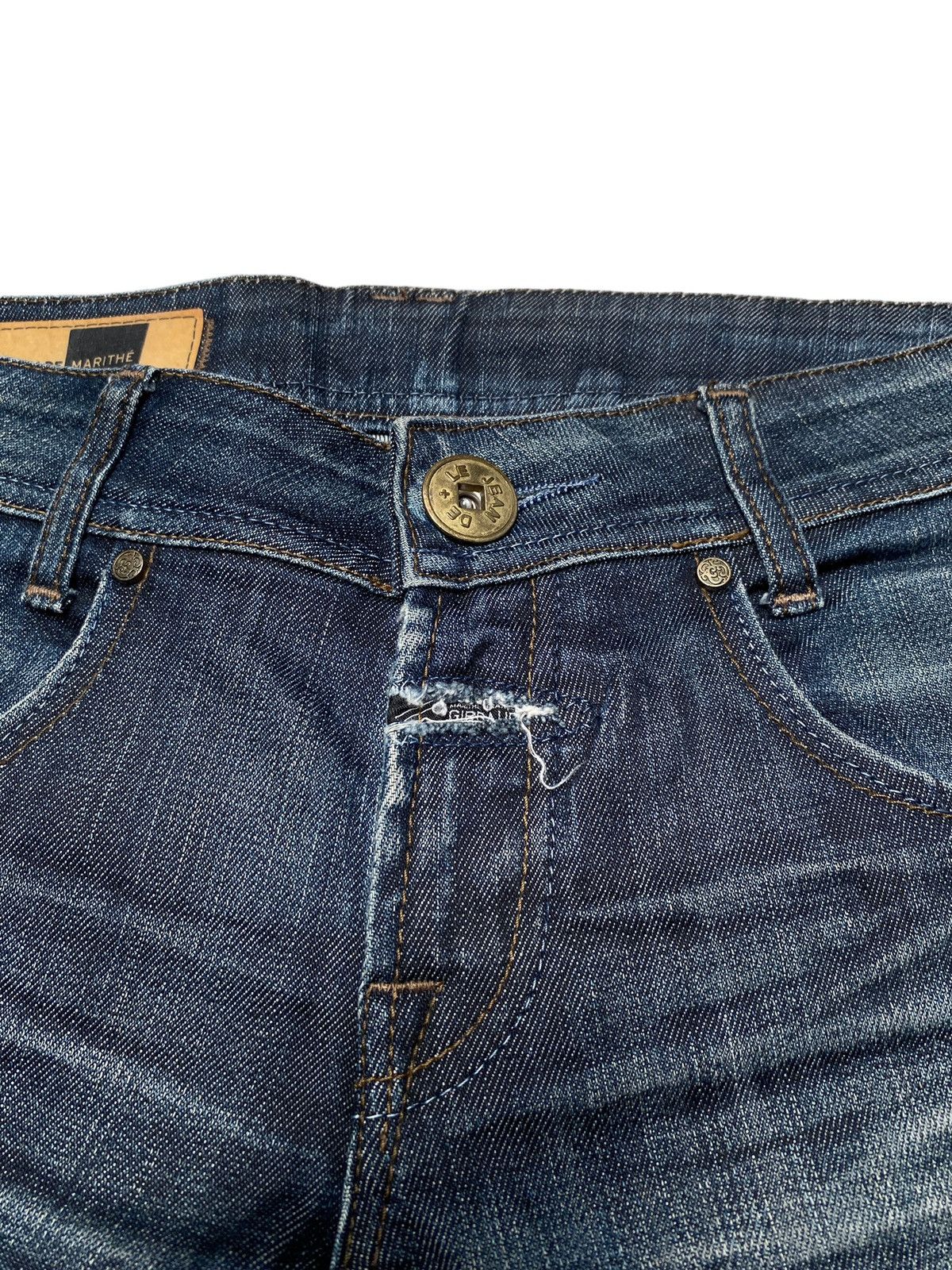 Marithe + Francois Girbaud × Vintage Vintage Brand Marithe Francois Girbaud Flared Jeans 1990s Size US 30 / EU 46 - 4 Thumbnail