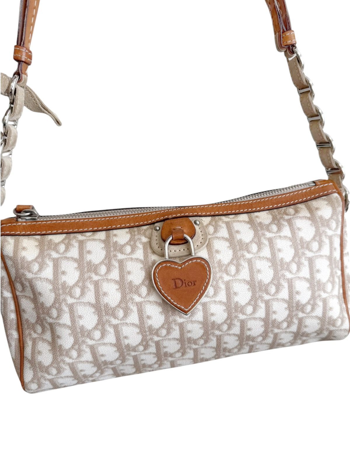 Christian Dior Monsieur × Dior 2006 Romantique Grey/Beige Purse Size ONE SIZE - 4 Thumbnail