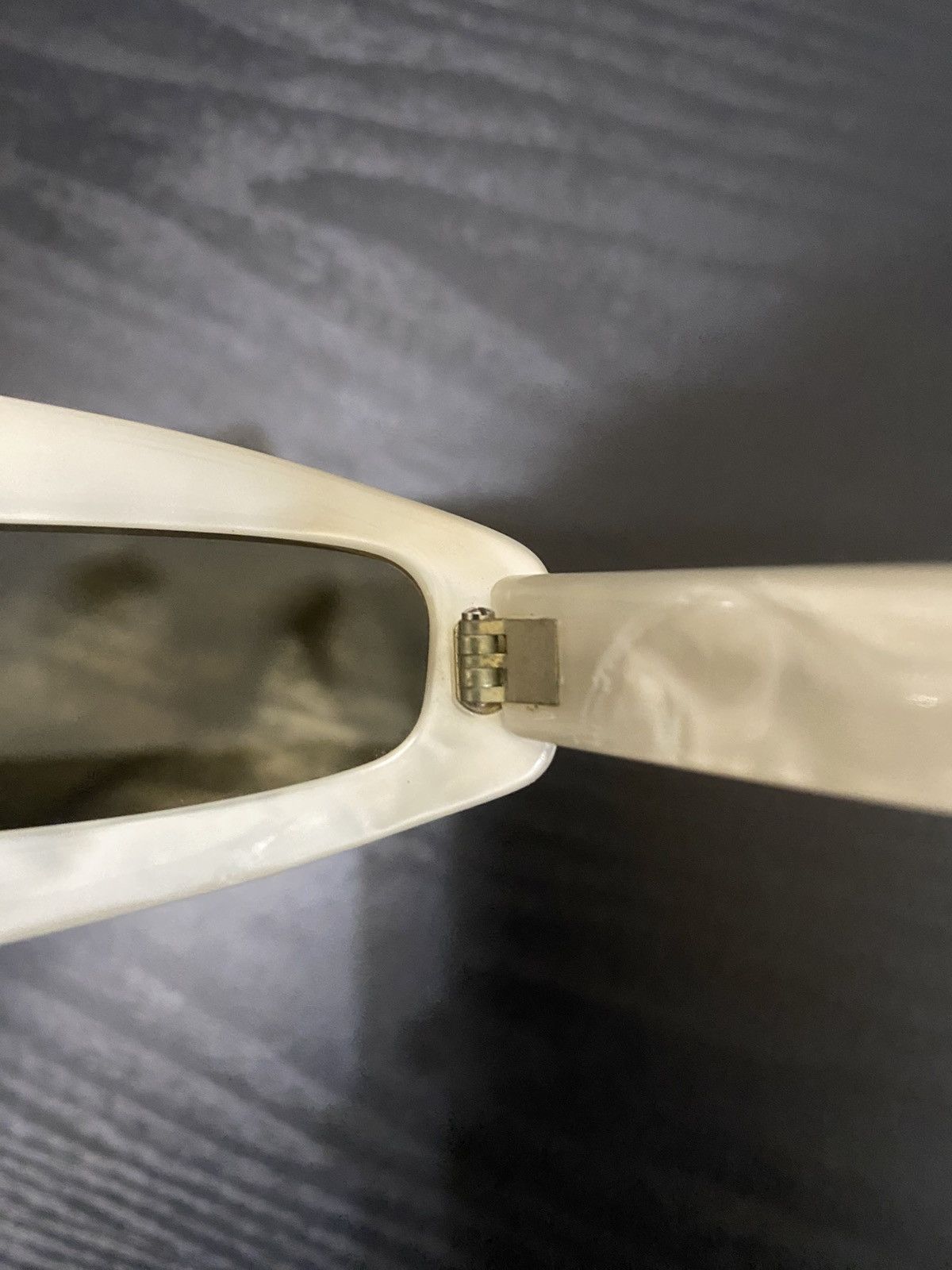 Thierry Mugler Thierry Mugler "COSMOS" Sunglasses - 1979 - Mother of Pearl Size ONE SIZE - 8 Thumbnail