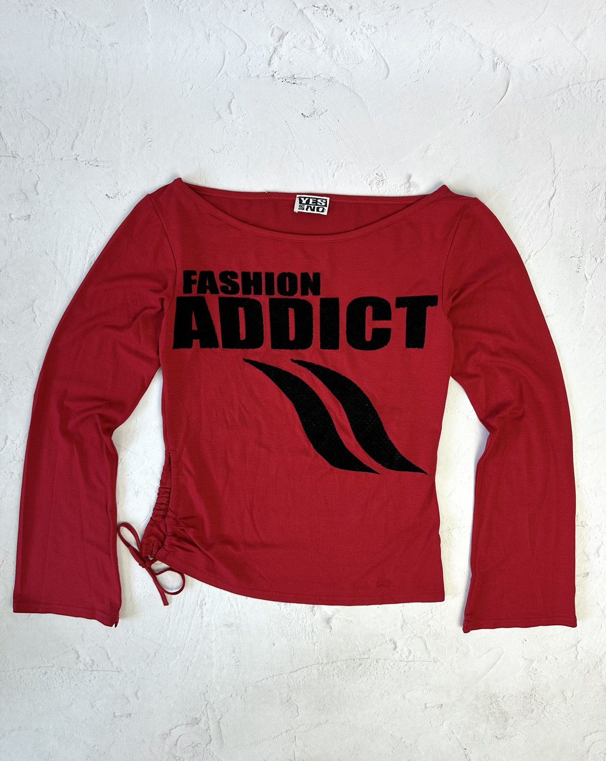 If Six Was Nine Vintage Flared Seeve Red Printed Sweater Size M / US 6-8 / IT 42-44 - 1 Thumbnail