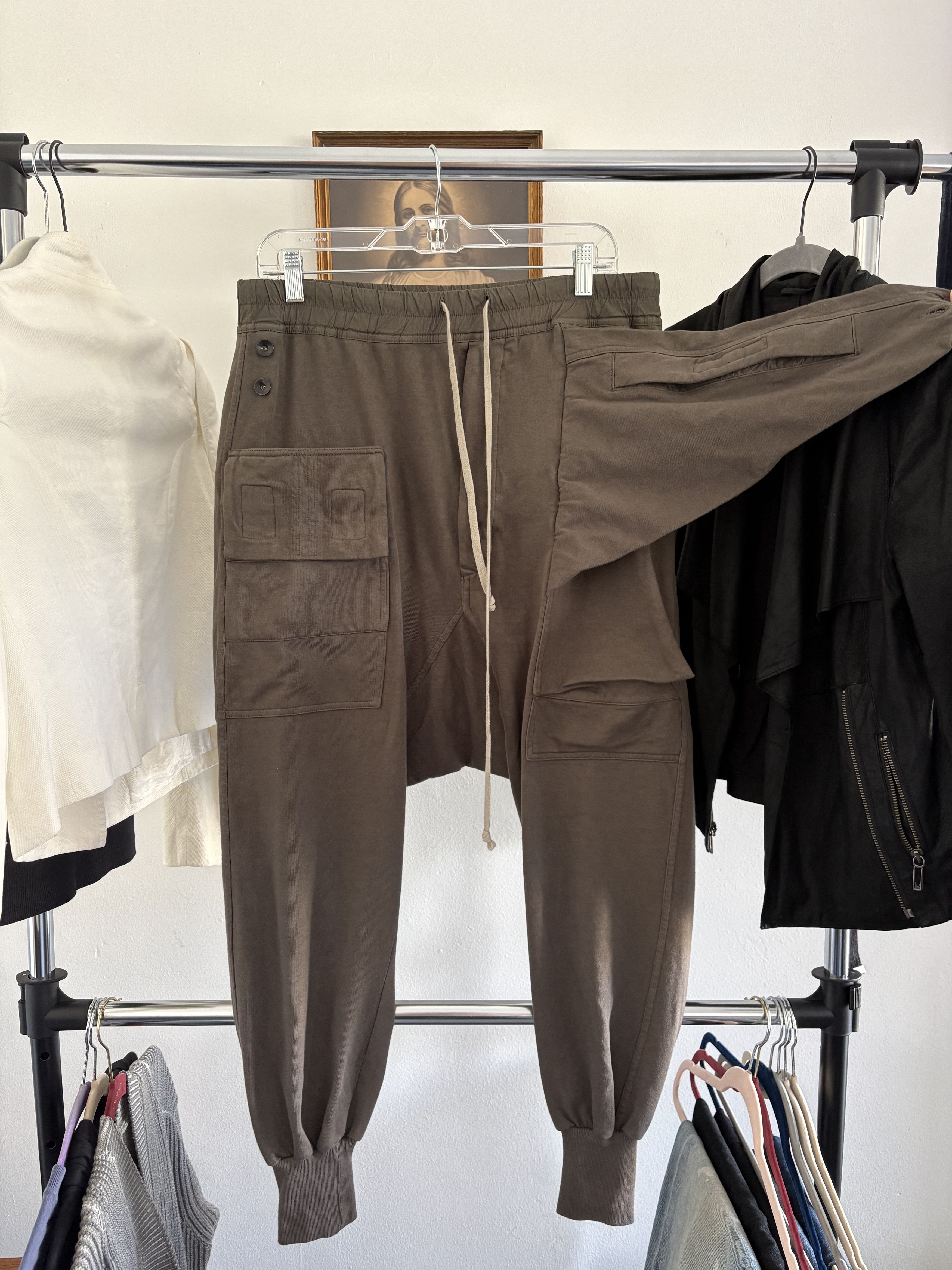 Rick Owens Drkshdw Cargo Pod Pants Size US 32 / EU 48 - 6 Thumbnail