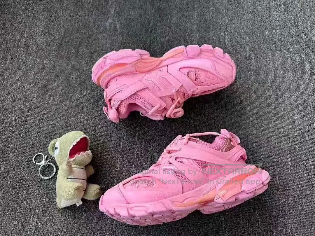 Balenciaga Balenciaga Pink Track Size 36. Size US 5 / IT 35 - 2 Thumbnail
