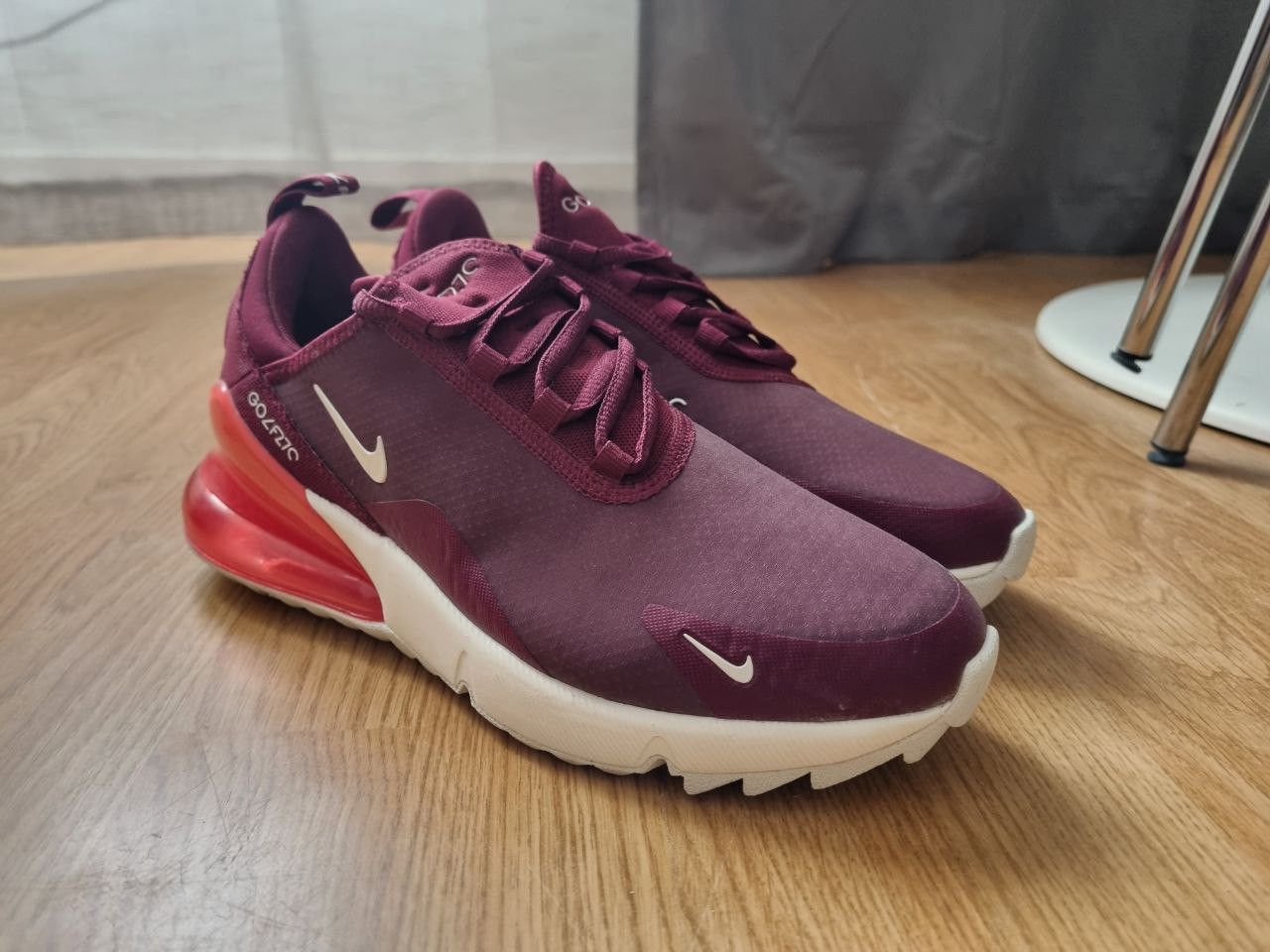 Nike Nike Air Max 270 Golf Dark Beetroot Size US 6 / EU 39 - 1 Thumbnail