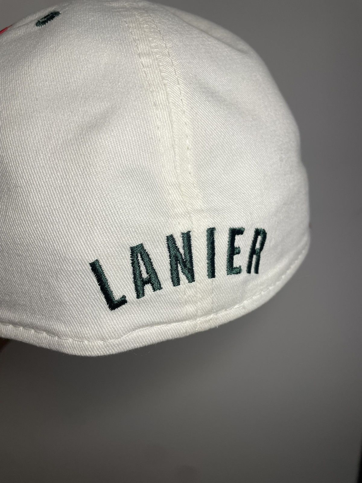 New Era Sz. 7 3/8 Vintage NBA Milwaukee Bucks Fitted Bob Lanier Size ONE SIZE - 7 Thumbnail