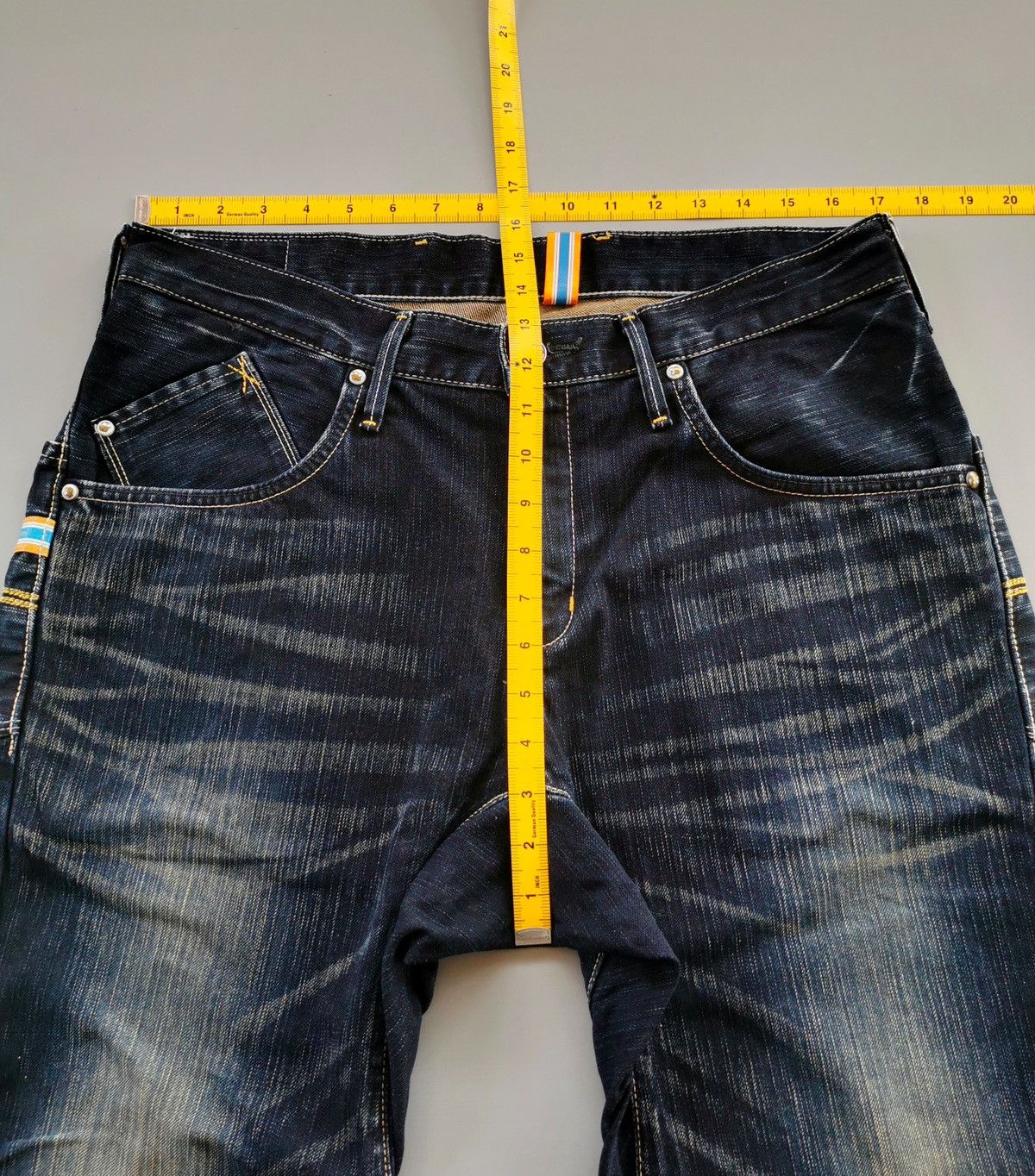 Edwin Loose Fit Edwin XV Function Bowleg Denim Jeans Size US 34 / EU 50 - 13 Thumbnail
