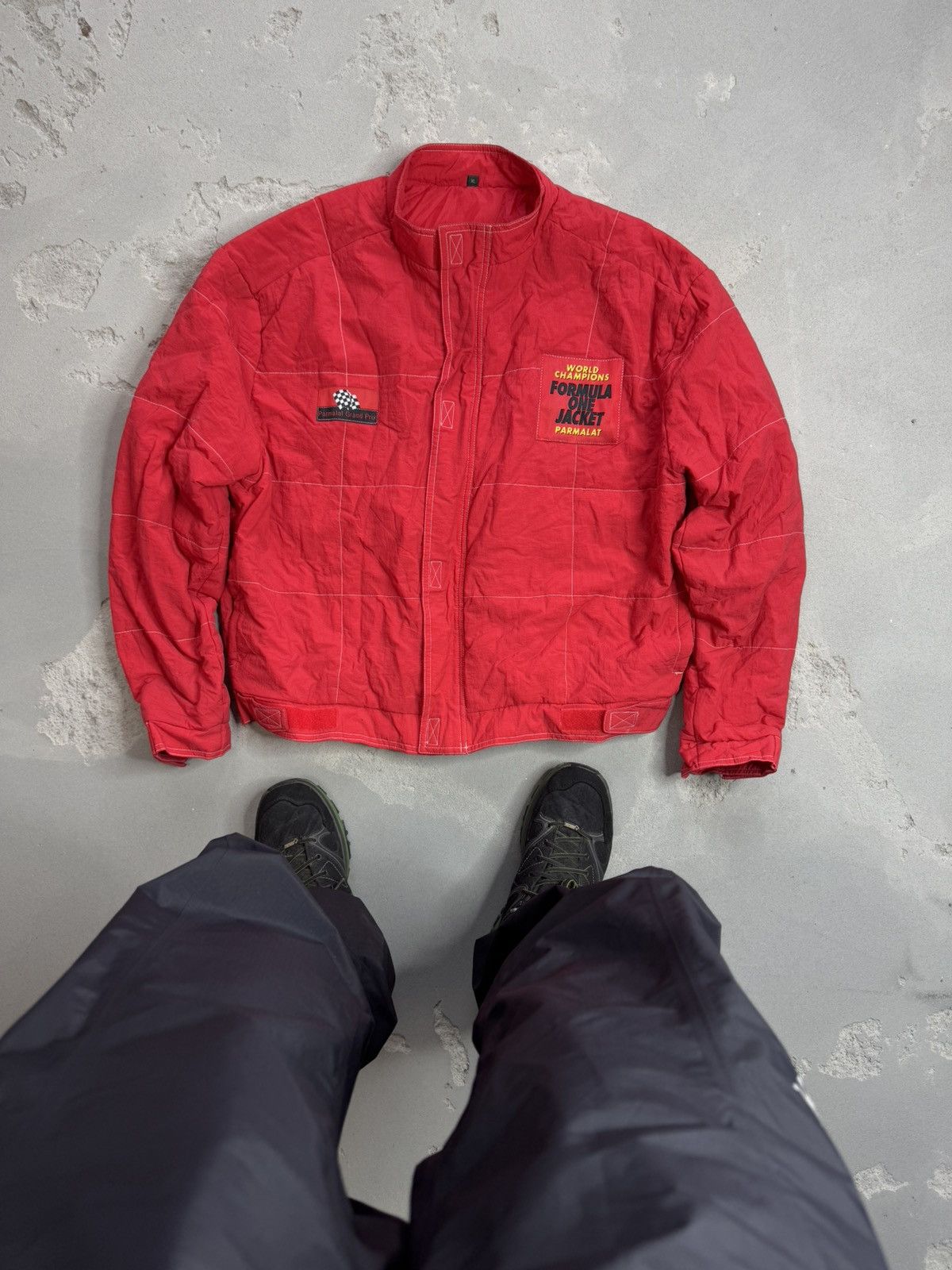 Formula 1 × Vintage Formula One Windbreaker Active Racing Jacket,Bomber Size US XL / EU 56 / 4 - 1 Thumbnail