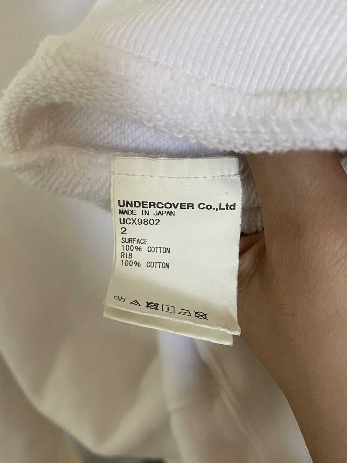 Undercover Undercover Records Logo White Hoodie Size US M / EU 48-50 / 2 - 5 Thumbnail