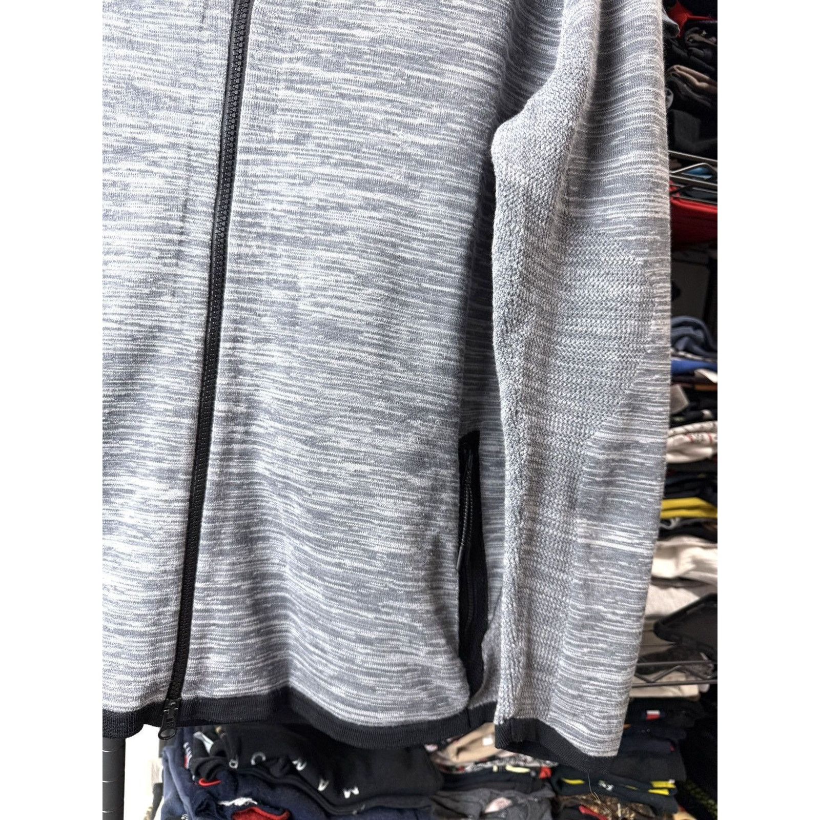 Nike Vintage Nike Tech Fleece Knitted Knit Hoodie Roger Federer Size US L / EU 52-54 / 3 - 6 Thumbnail