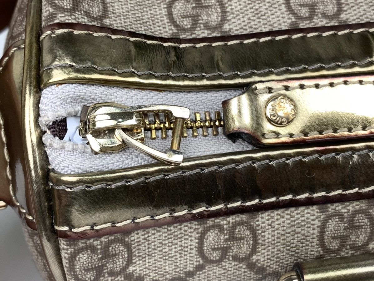 Gucci Gucci Handbag GG Supreme 193604 Brown and gold Size ONE SIZE - 19 Thumbnail