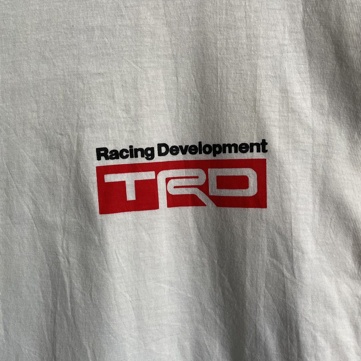 Vintage Vintage Toyota TRD Signature Logo Racing Tshirt Size US L / EU 52-54 / 3 - 4 Thumbnail