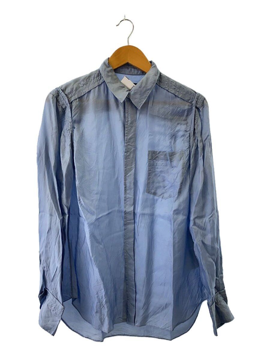 Comme des Garcons Homme Plus EVER GREEN Long Sleeve Shirt S BLUE Size US S / EU 44-46 / 1 - 1 Thumbnail