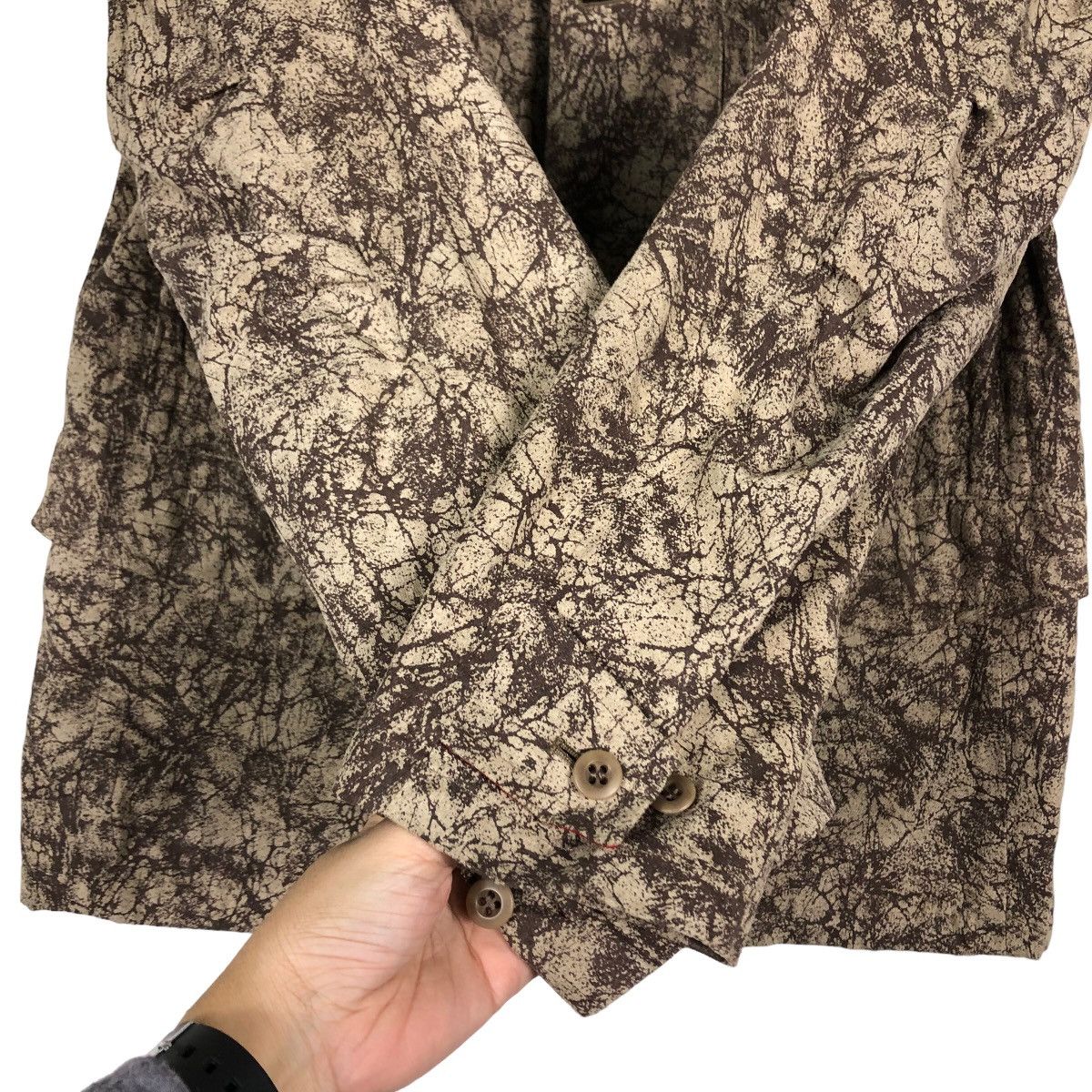 Japanese Brand 🔥Vintage Biker Jacket Tornado Mart Rare Design Camouflage Size US L / EU 52-54 / 3 - 15 Thumbnail