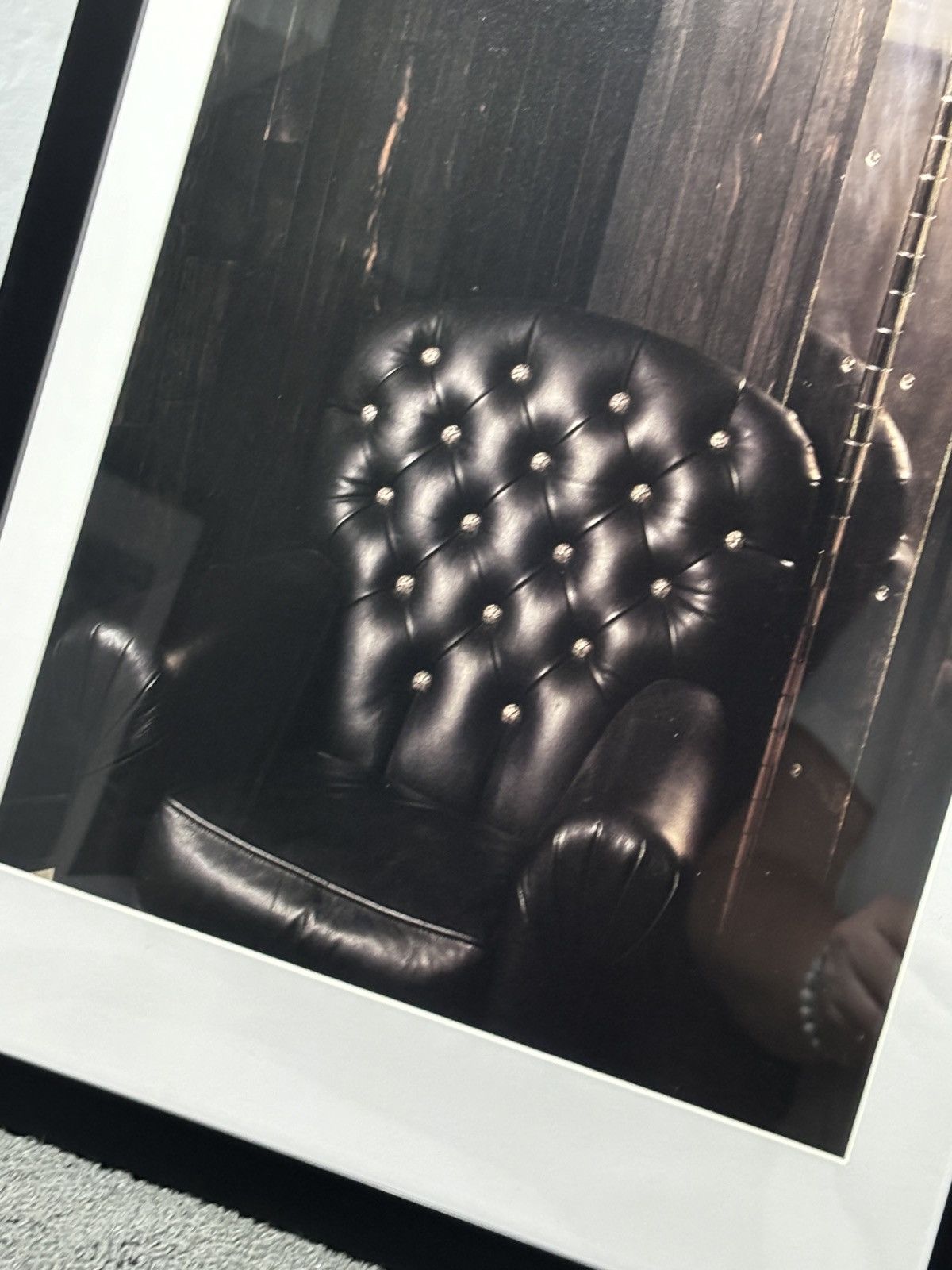 Chrome Hearts *Chrome Hearts* SUPER RARE Leather Chair Framed Art Size ONE SIZE - 5 Thumbnail