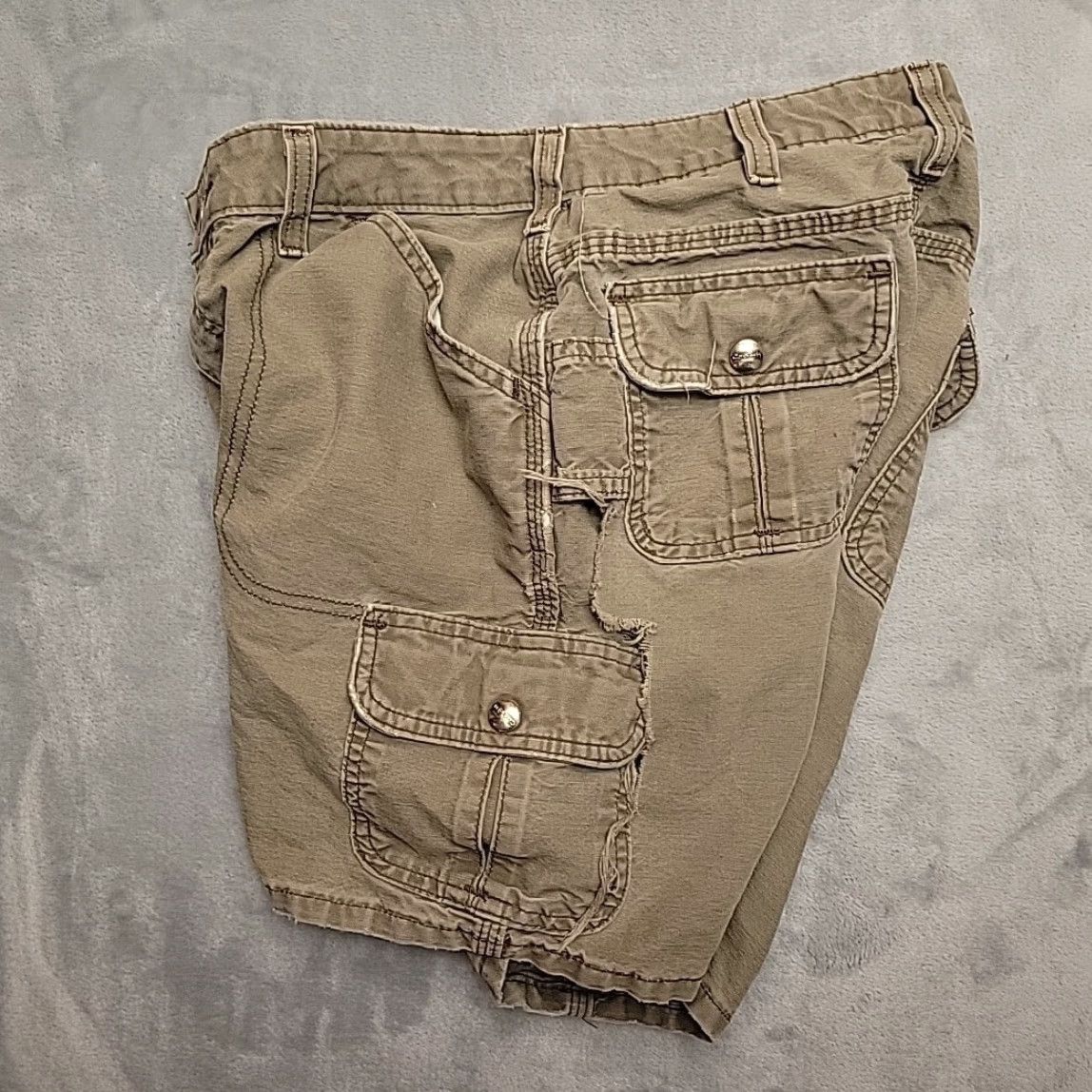 Carhartt VINTAGE Carhartt Shorts Men 28 Brown Cargo Carpenter Utility Outdoors Work READ Size US 28 / EU 44 - 4 Thumbnail