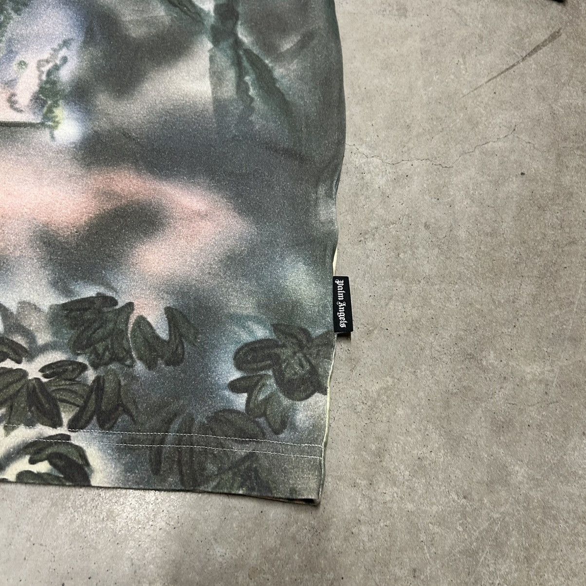 Palm Angels Palm Angels Trees Logo T-shirt Fullprint Multicolour Boxy Size US M / EU 48-50 / 2 - 4 Thumbnail