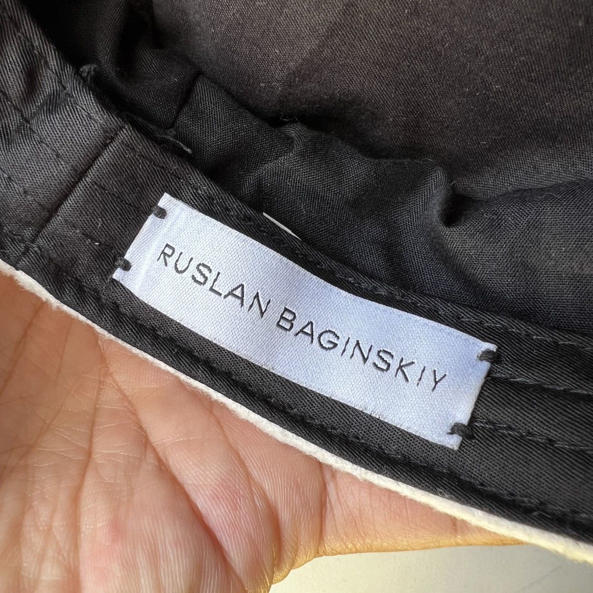 Designer × Ruslan Baginskiy Ruslan Baginskiy Wool Baker Boy Fiddler Hat Size ONE SIZE - 6 Thumbnail