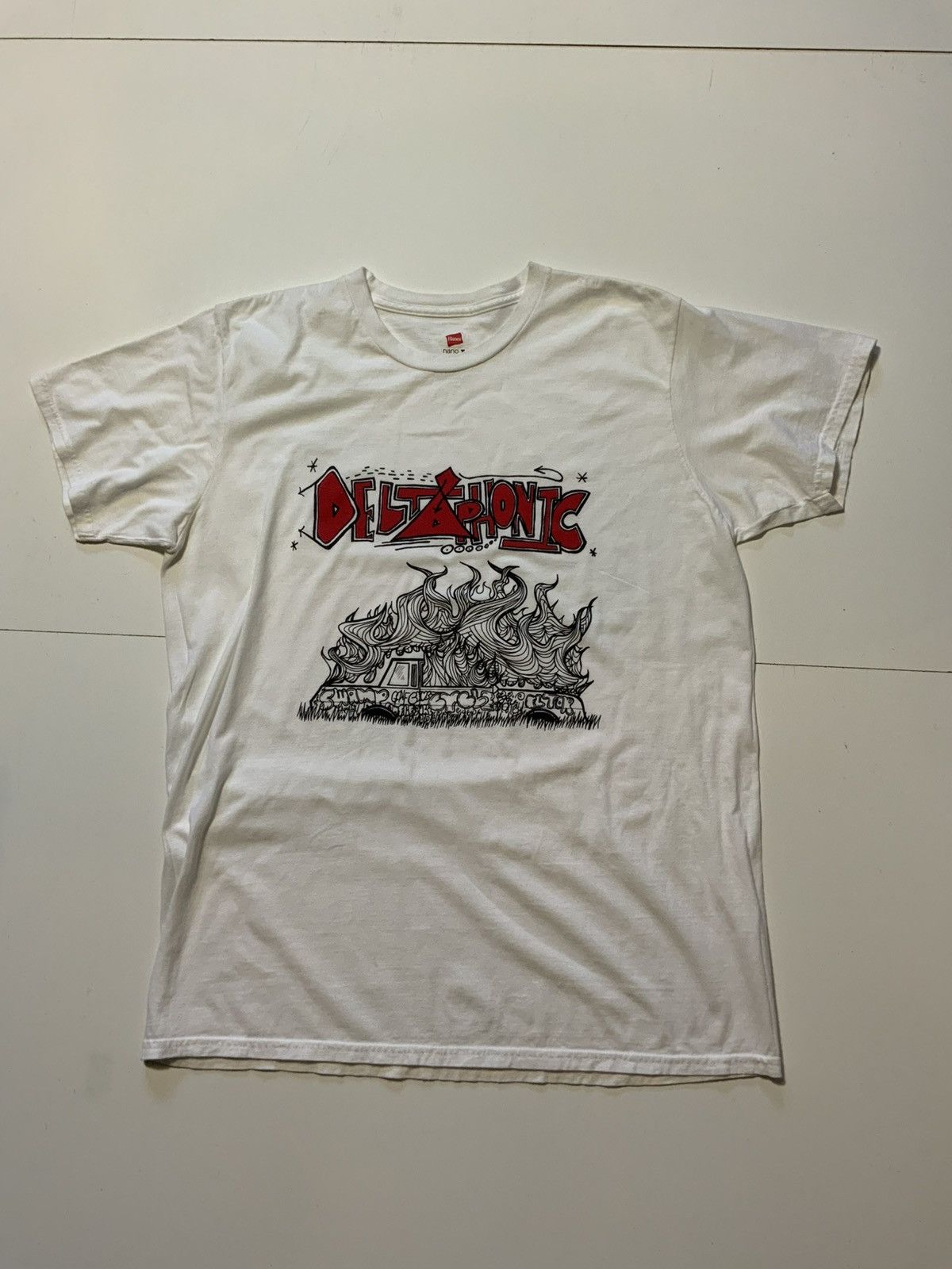 Band Tees Deltaphonic Swamp Cycle Southern Rock Band Official T-Shirt Size US M / EU 48-50 / 2 - 2 Thumbnail