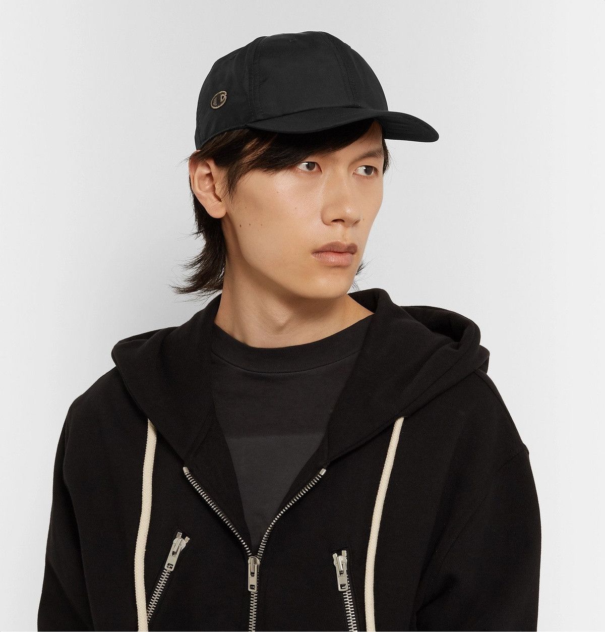 Rick Owens × Champion BASEBALL CAP シルバー（Rick Owens x