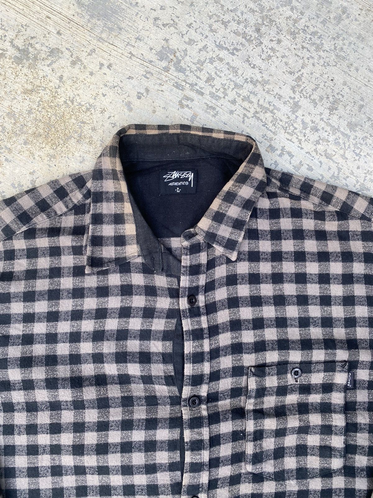 Stussy Stussy plaid long sleeve shirts Size US L / EU 52-54 / 3 - 3 Thumbnail