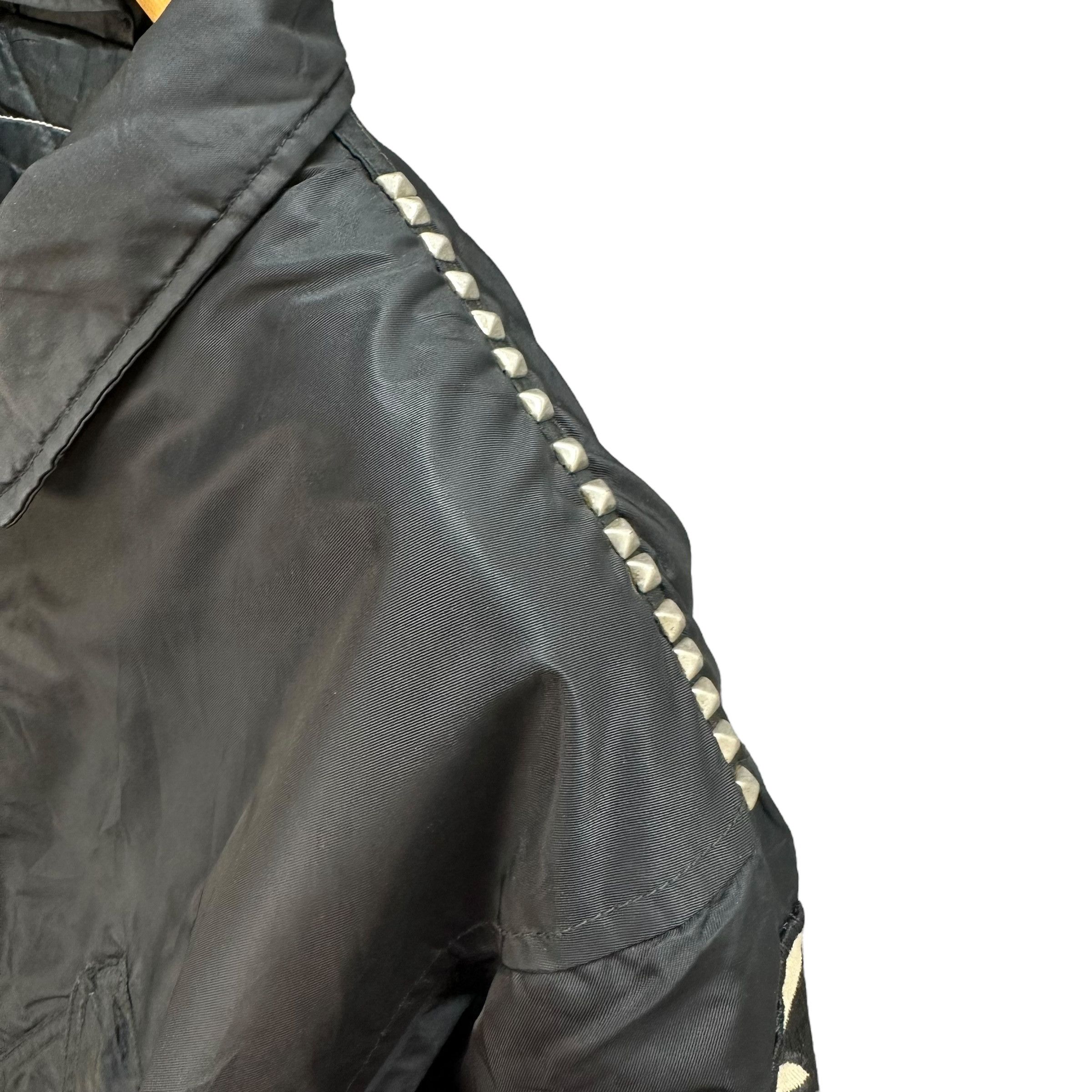 Vintage 88’ WHITE ZOMBIE Freakazoid Heaven Bomber Jacket #A46-1083 Size US M / EU 48-50 / 2 - 8 Thumbnail
