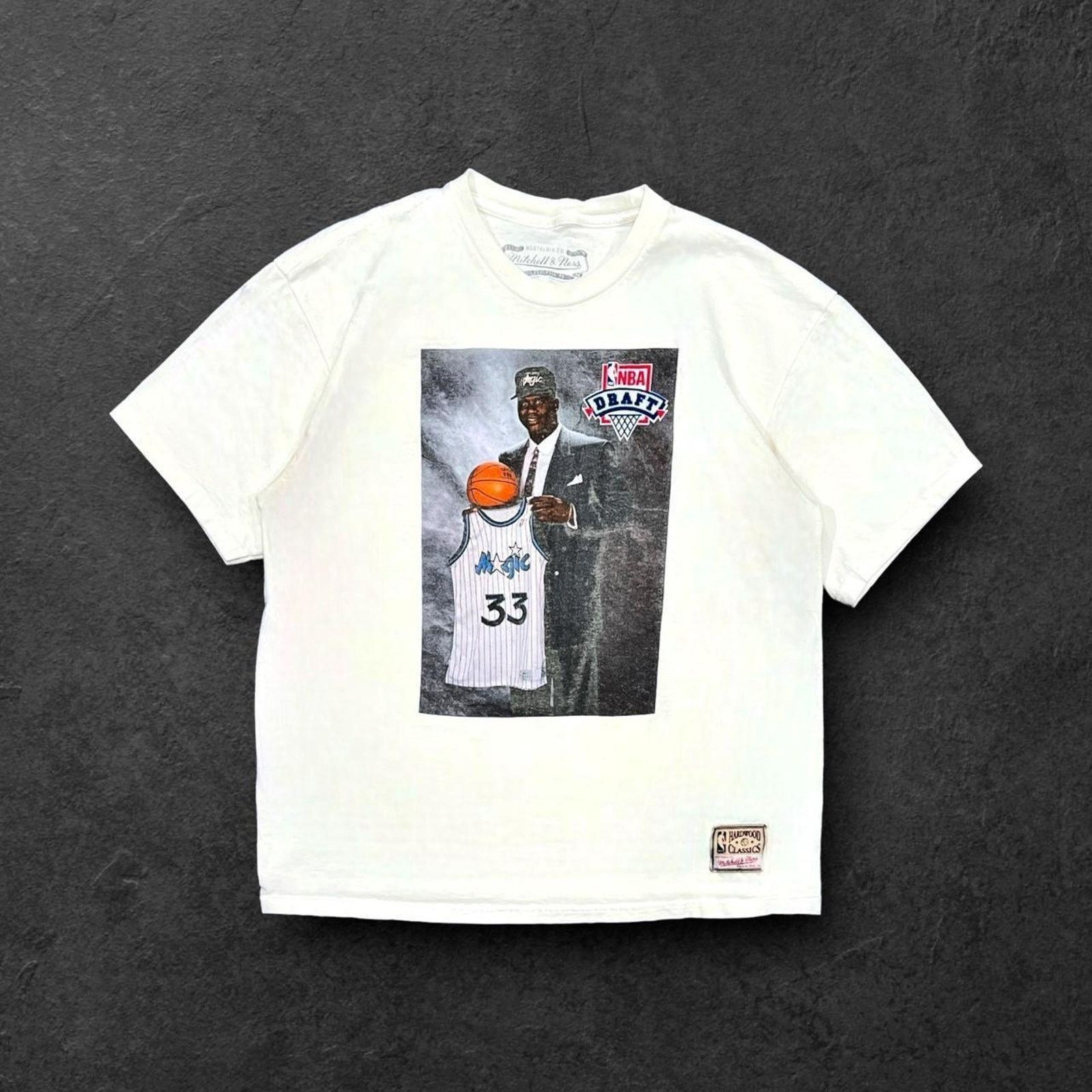 Mitchell & Ness Mitchell & Ness Draft Day Shaquille O'Neal NBA T-Shirt Size US XL / EU 56 / 4 - 1 Thumbnail