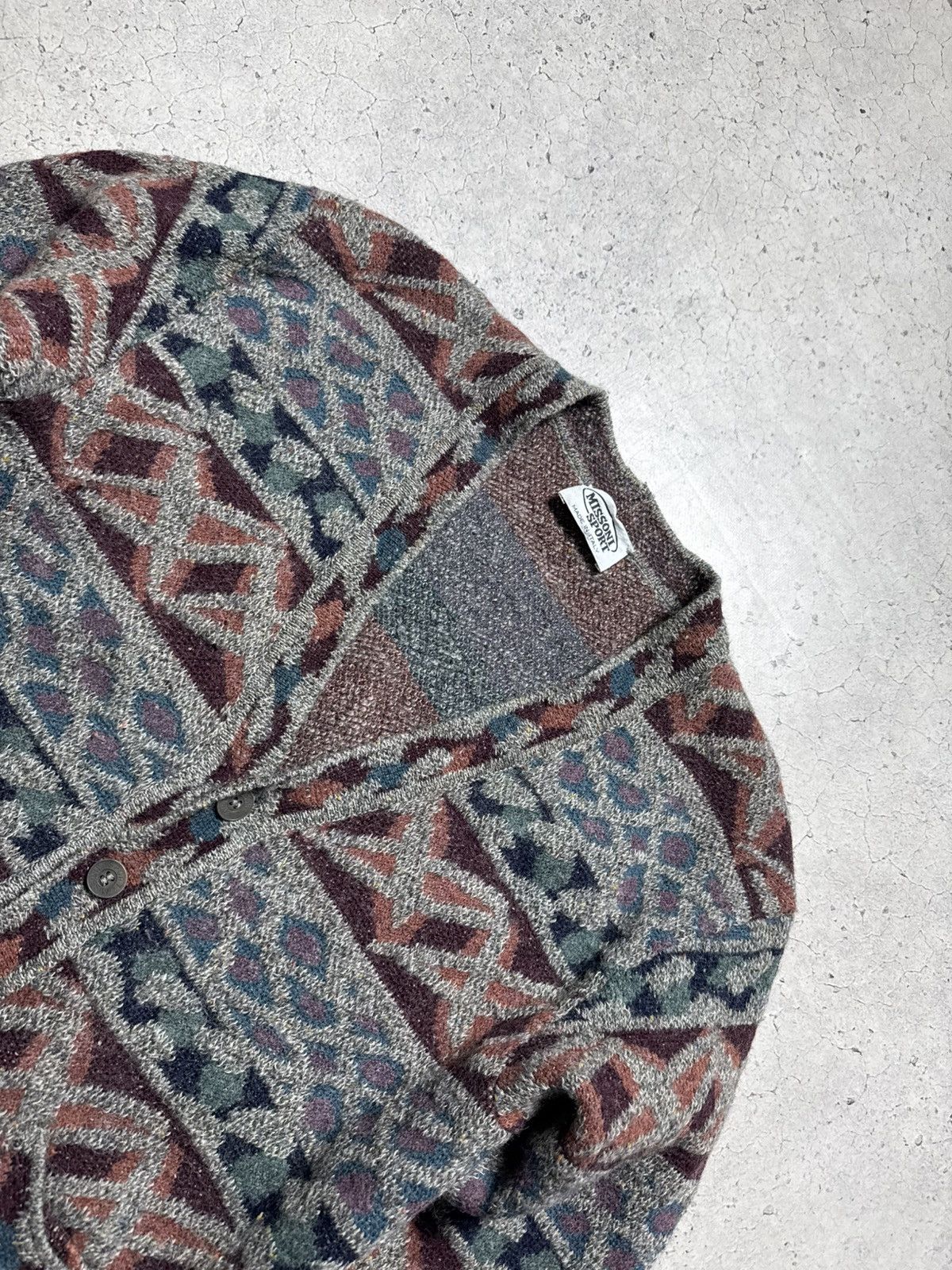 Missoni Missoni Sport Wool Cardigan Size US L / EU 52-54 / 3 - 5 Thumbnail