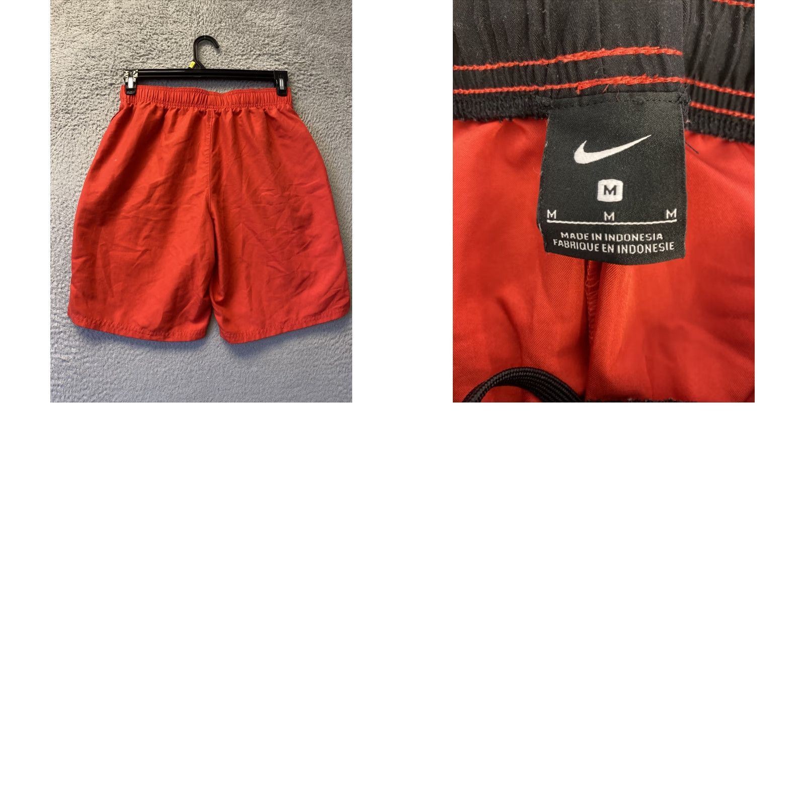 Nike Nike Activewear Shorts Mens M Dry-Fit Elastic Waist Red 18/20 59-61 Basketball Gym Running Size US 31 - 8 Thumbnail