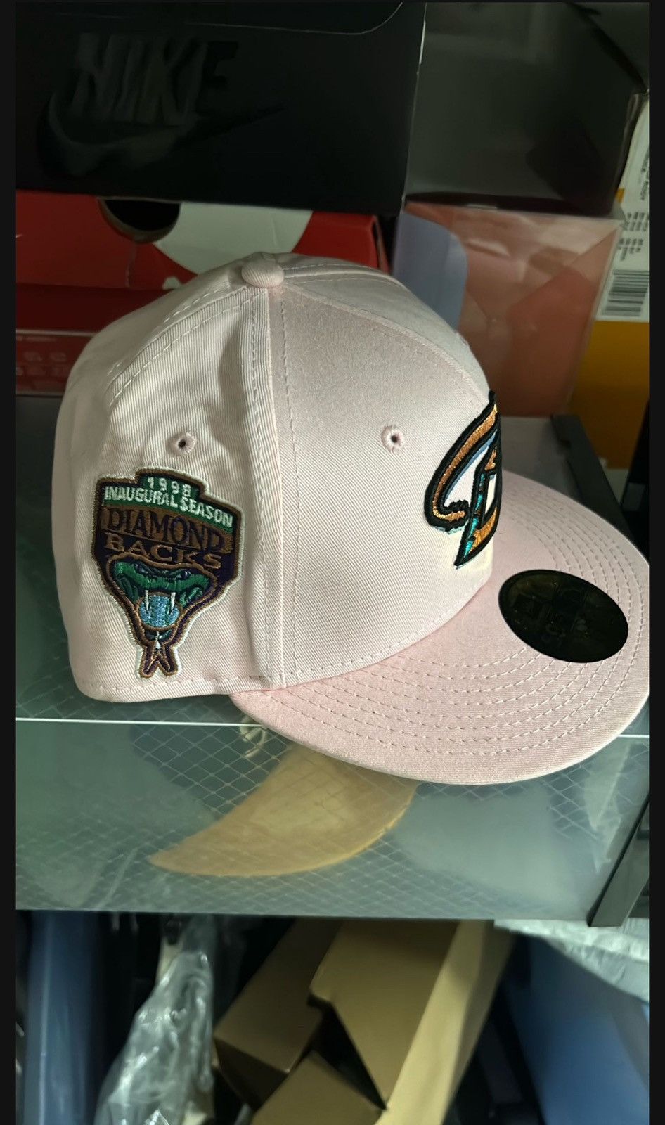 New Era Arizona Diamondbacks Fitted Size 7 Size ONE SIZE - 2 Thumbnail