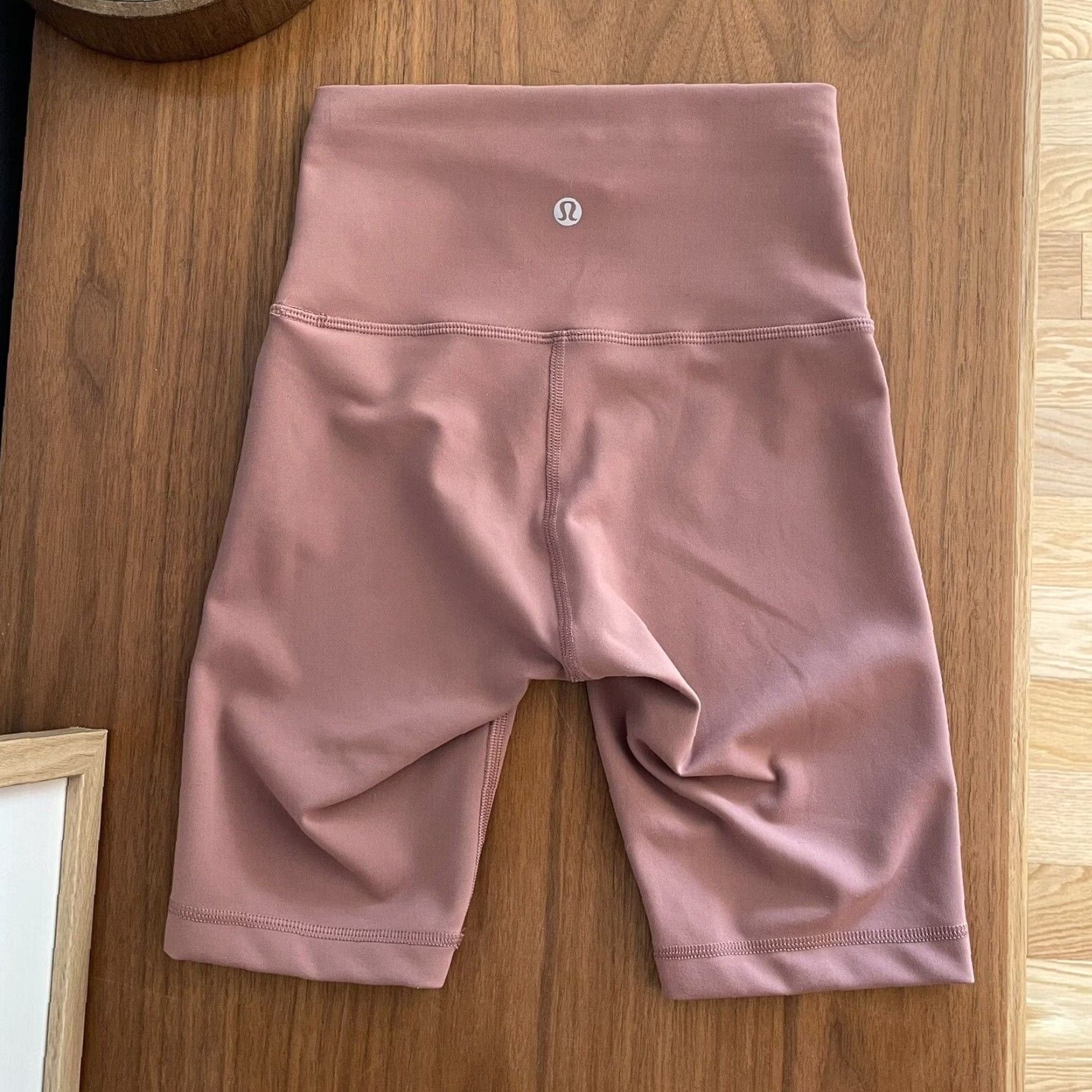 Lululemon Lululemon Wunder Train High Rise Short 8" Spiced Chai Size 2 EUC Women Pink Athletic Activewear Everlux 8" Inseam Womens 2 Size 26" / US 2 / IT 38 - 3 Thumbnail