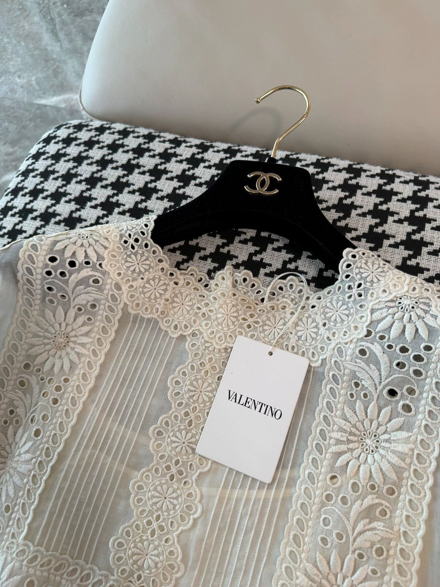 Valentino Valentino Lace Embroidered Daisy Lined Dress 36 NWT Size XS / US 0-2 / IT 36-38 - 6 Thumbnail