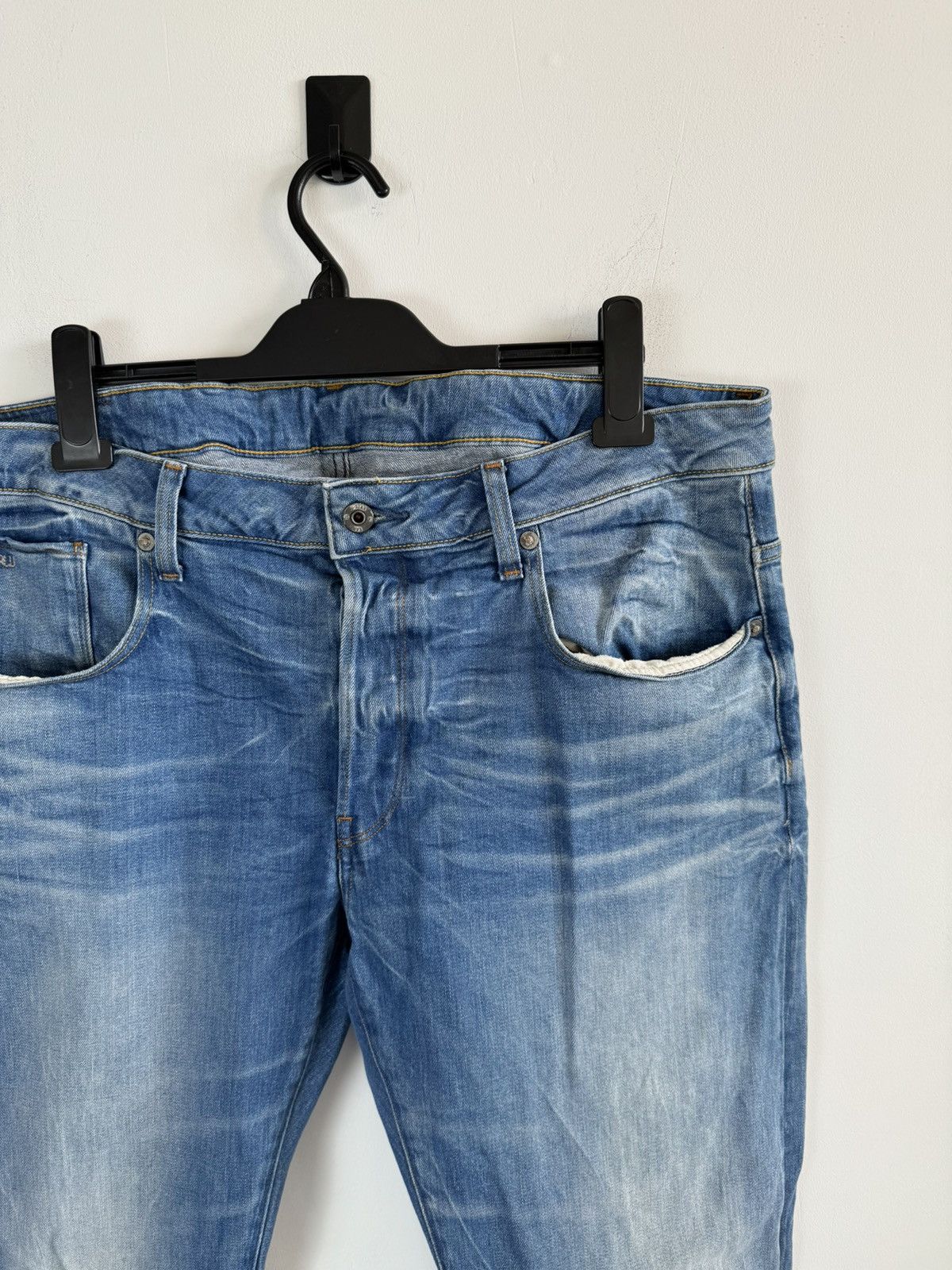 G-Star G-Star Raw Blue Denim Jeans Size US 38 / EU 54 - 4 Thumbnail