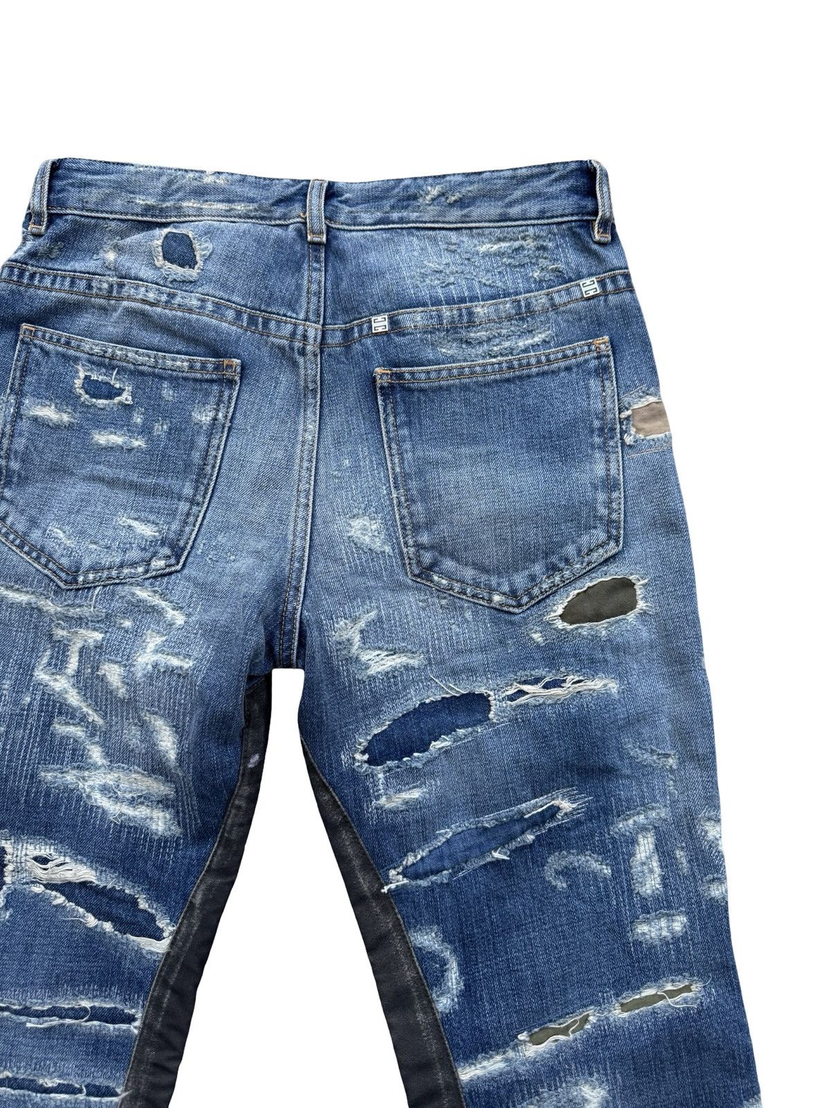 Givenchy Givenchy Boro Distressed Moleskin Denim Size US 30 / EU 46 - 5 Thumbnail