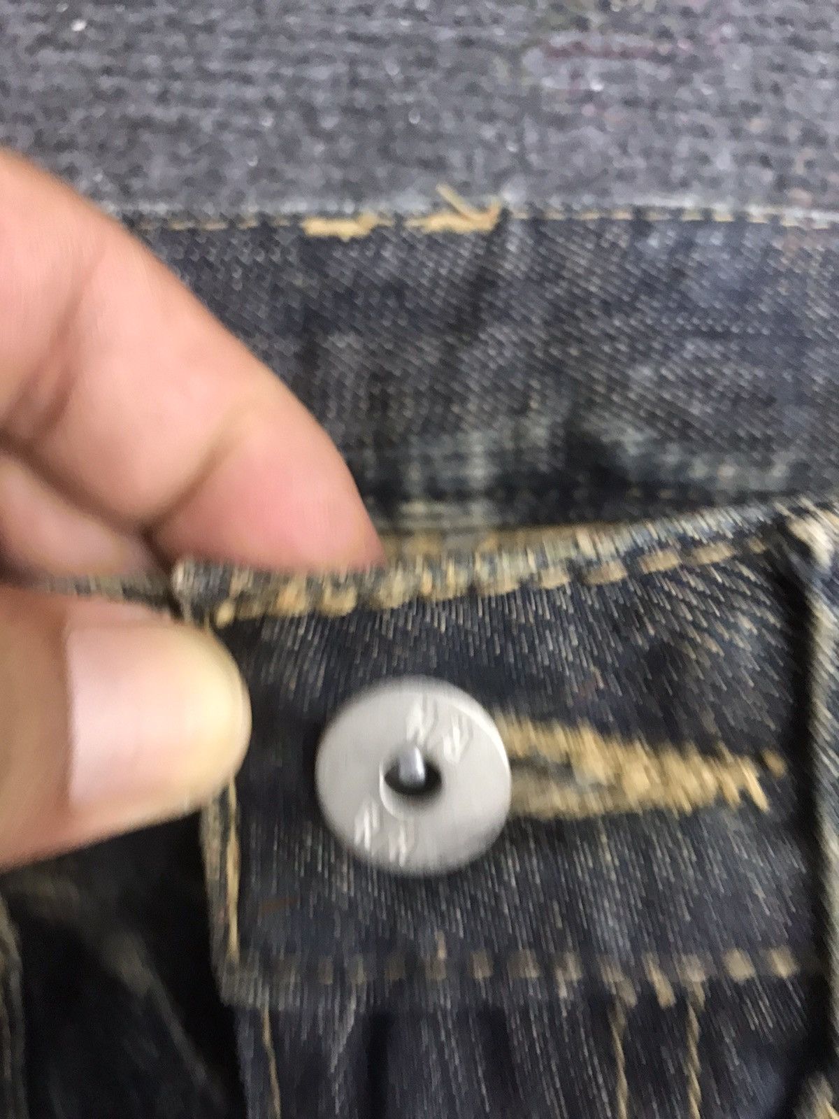 Japanese Brand RUSH HOUR Short Distressed Jeans Size US 29 - 6 Thumbnail