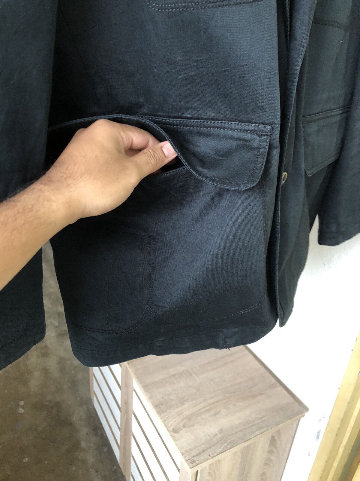 Gap Gap Military Style Pocket Blazer Jacket Like Yohji Yamamoto Size US L / EU 52-54 / 3 - 10 Thumbnail