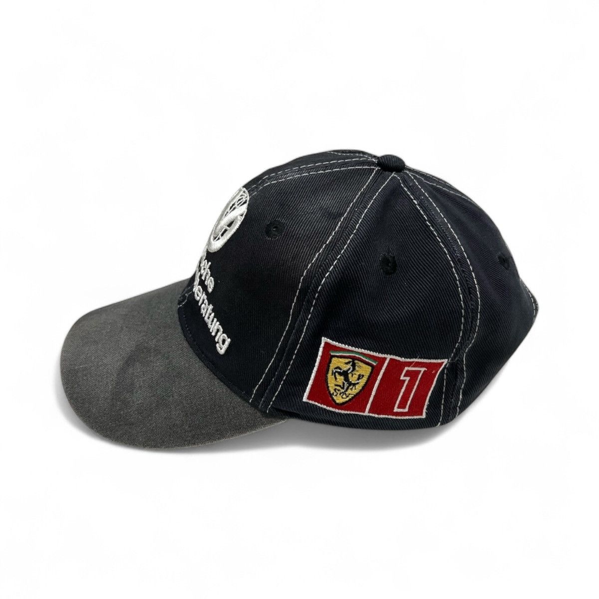 Ferrari × Vintage Vtg Ferrari Michael Schumacher hat Size ONE SIZE - 2 Thumbnail