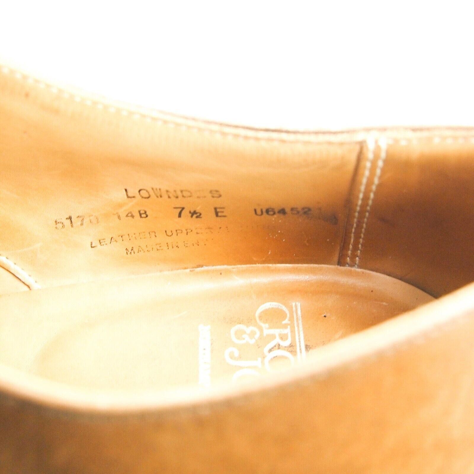 Crockett & Jones Crockett Jones Lowndes Double Monks Brown US 8.5 E EU 41.5 Size US 8.5 / EU 41-42 - 9 Thumbnail