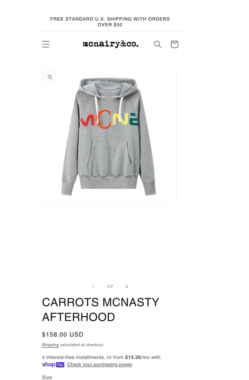 Other CARROTS MCNASTY AFTERHOOD Size US L / EU 52-54 / 3 - 7 Thumbnail