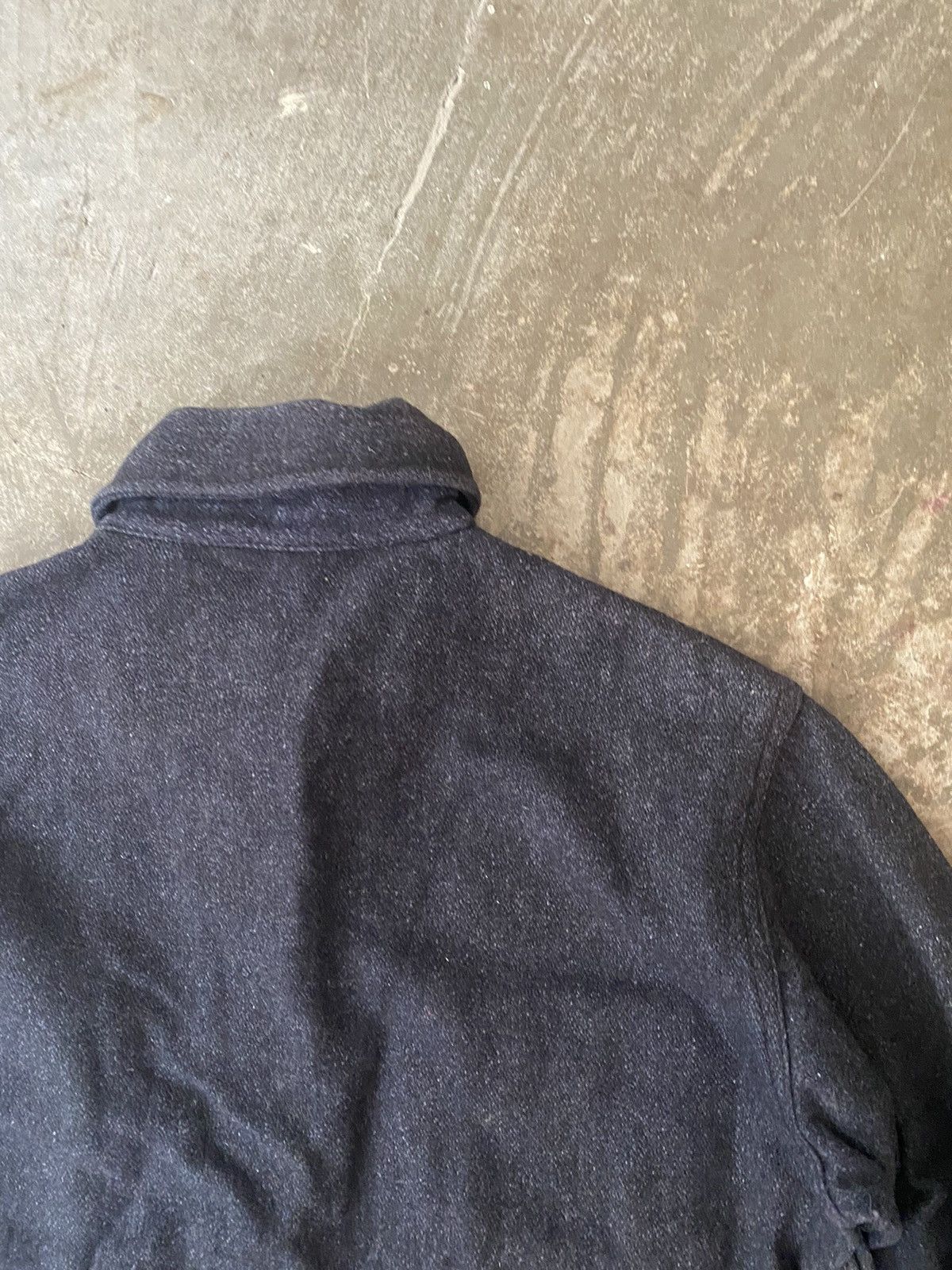 Vintage Vintage Navy Army CPO Wool Shirt Size US L / EU 52-54 / 3 - 5 Thumbnail