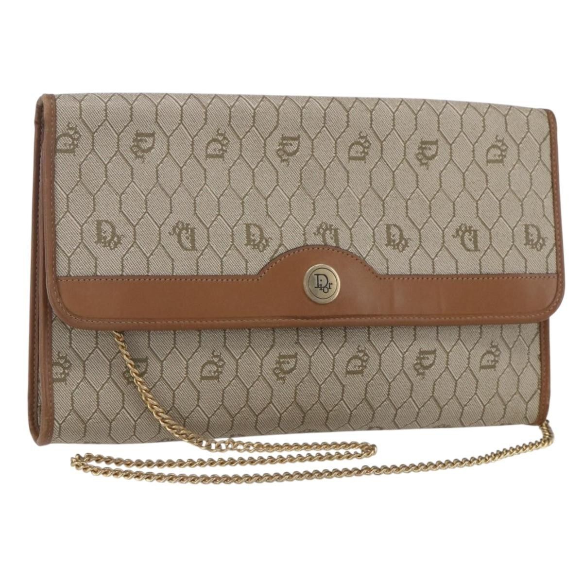 Dior Christian Dior Vintage Honeycomb chain Canvas Size ONE SIZE - 1 Thumbnail