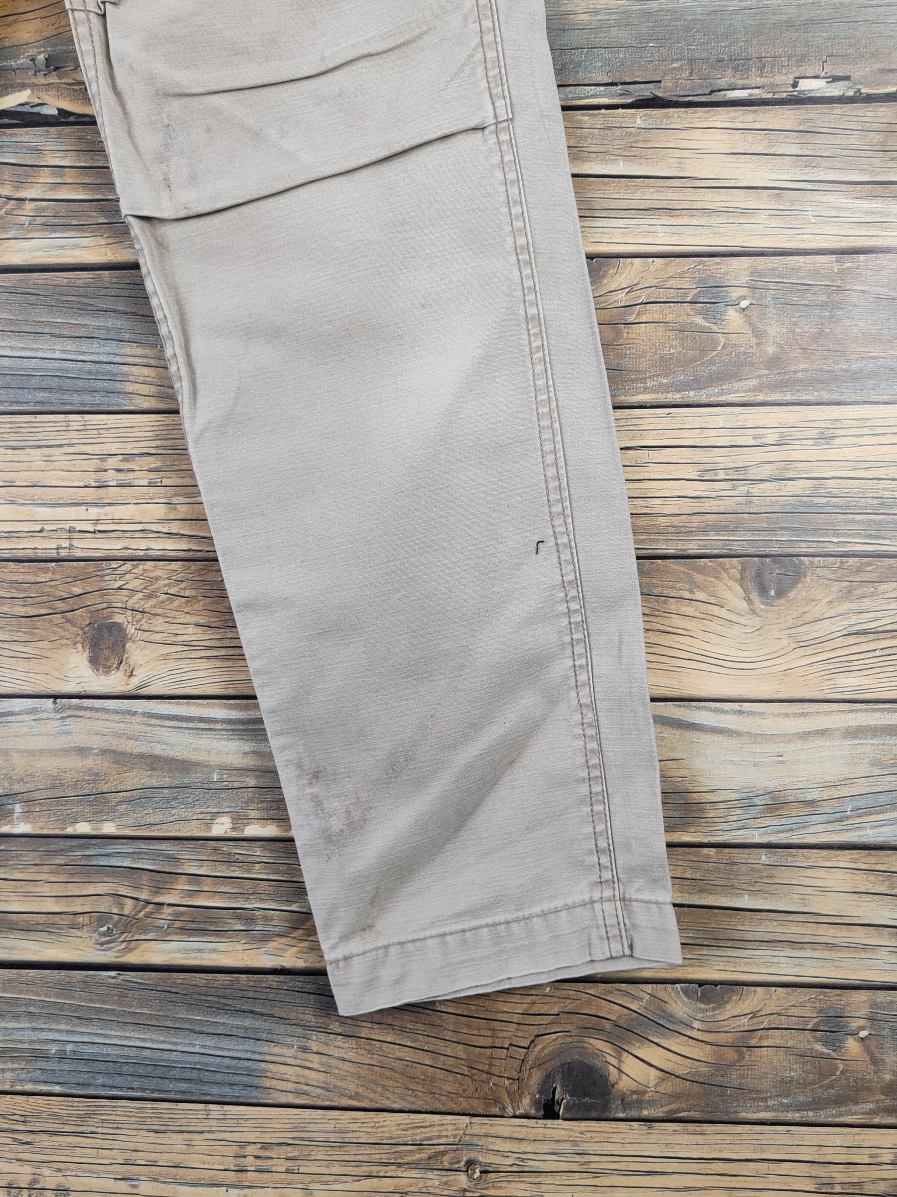 Japanese Brand DL Back Number Gray Multipocket Tactical Cargo Pants #1958 Size US 29 - 6 Thumbnail