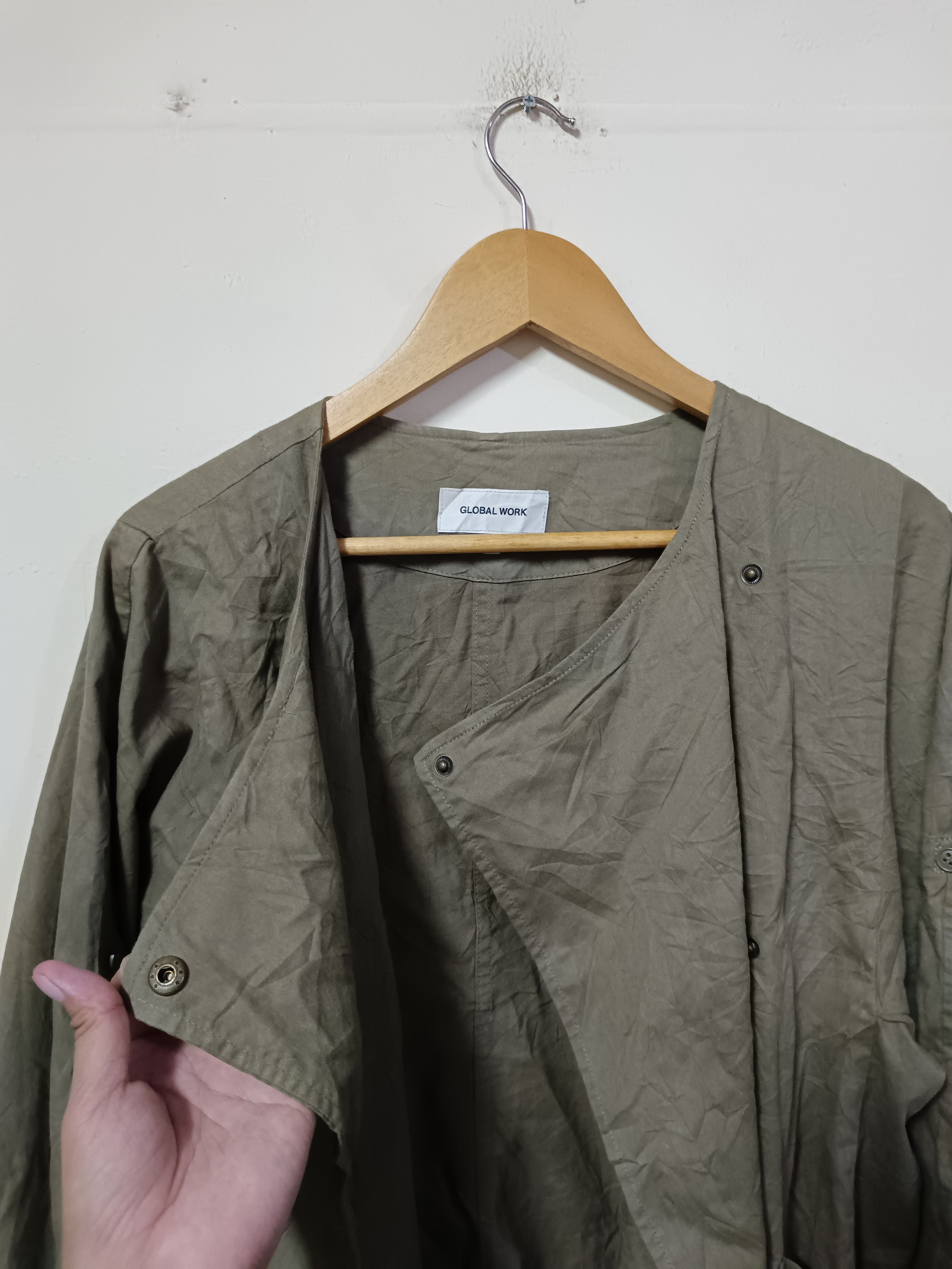 Global Work Global work military style jacket Size US M / EU 48-50 / 2 - 6 Thumbnail