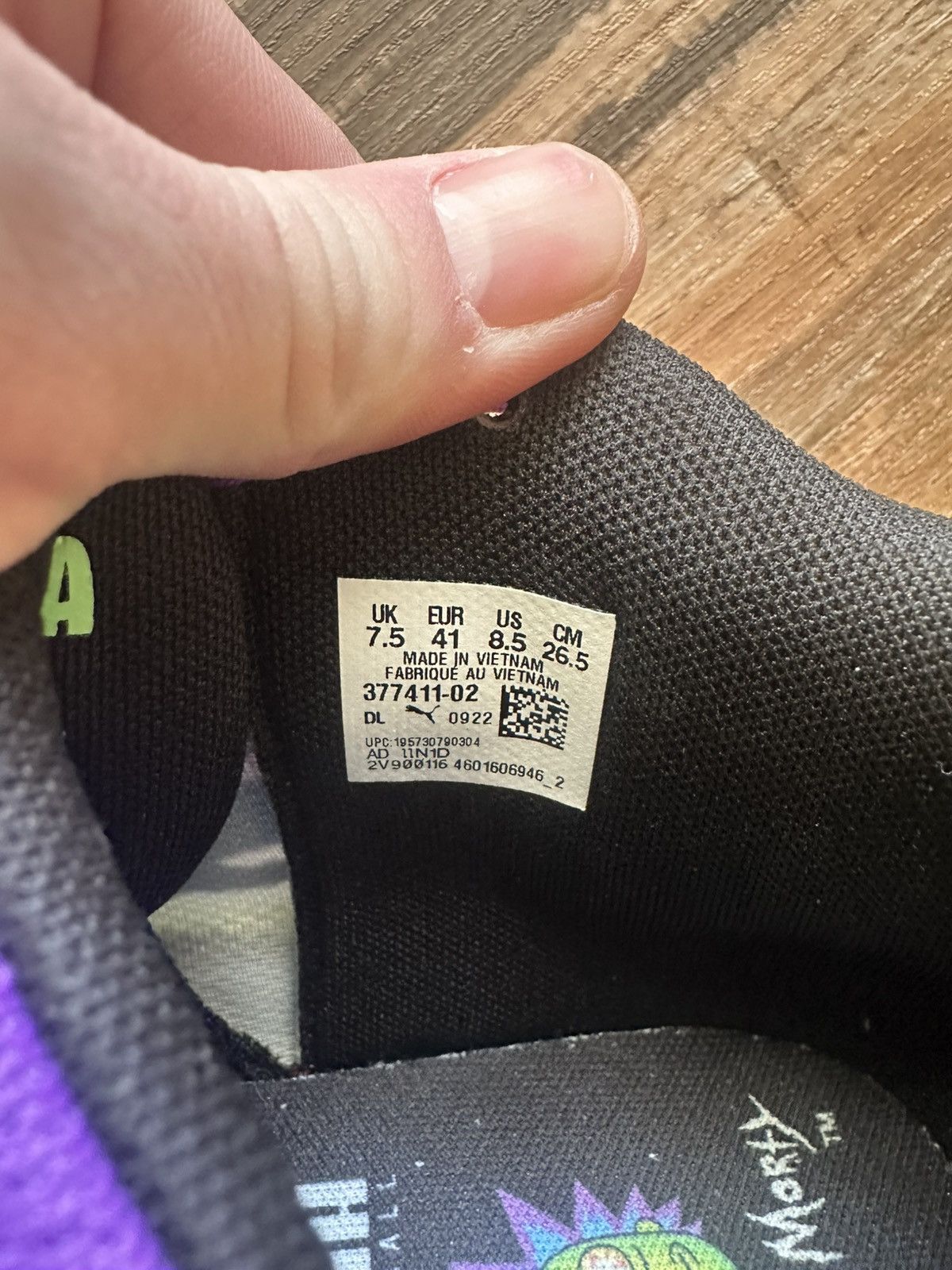 Puma Puma Lamelo Ball MB.02 “Rick and Morty Adventures” Size US 8.5 / EU 41-42 - 7 Thumbnail