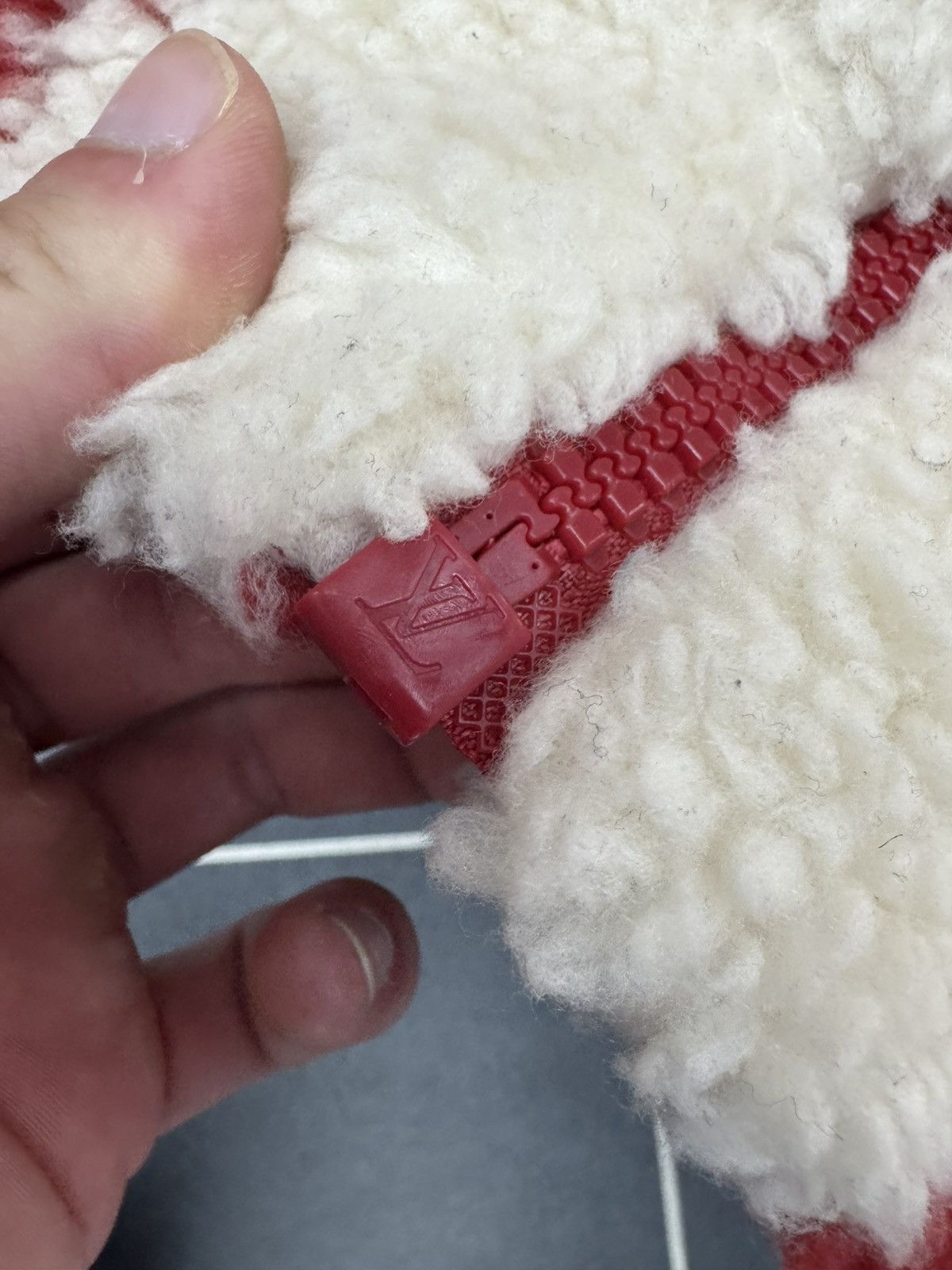 Louis Vuitton × Nigo Louis Vuitton x Nigo Jacquard Damier Fleece sherpa Size US M / EU 48-50 / 2 - 4 Thumbnail
