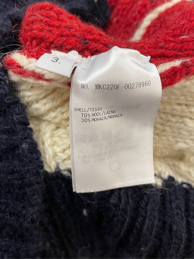 Thom Browne Thom browne Beige, red, Tibetan blue, color block, four-str Size L / US 10 / IT 46 - 6 Thumbnail