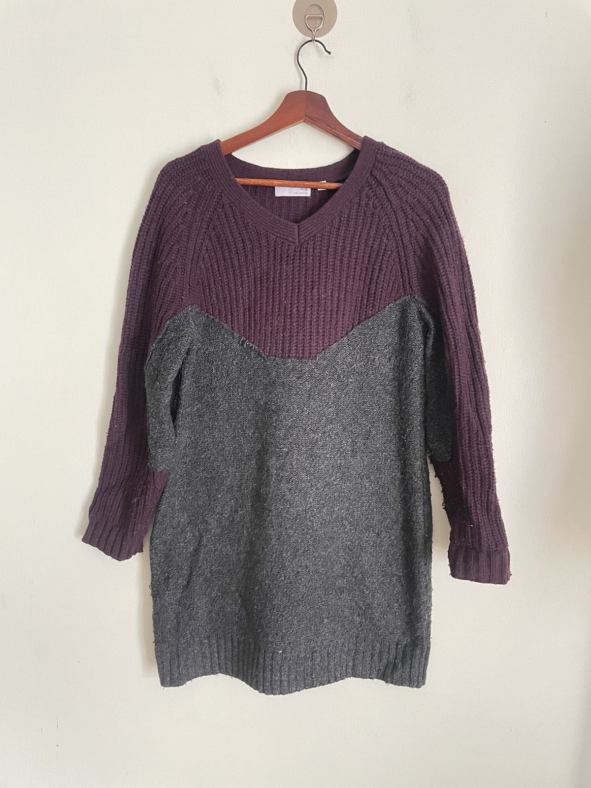 Undercover × Uniqlo Uniqlo X Undercover Two Tone Sweatshirt Size L / US 10 / IT 46 - 1 Thumbnail