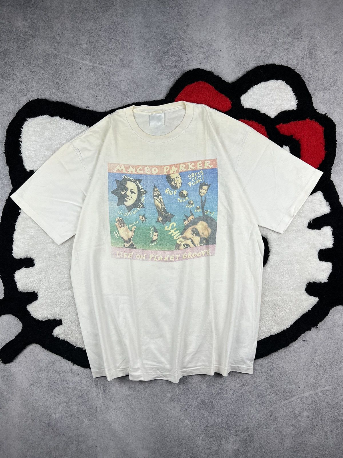 Band Tees Vintage Maceo Parker 90s Life On Planet Groove Y2K Tee Size US XL / EU 56 / 4 - 1 Thumbnail