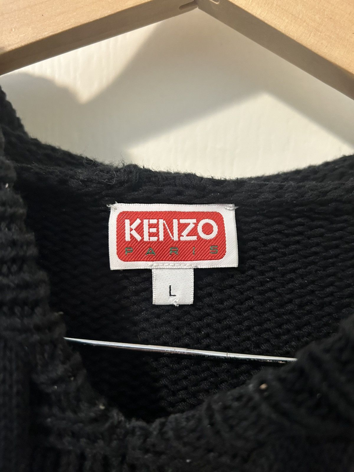 Kenzo Kenzo By Verdy Knit Hoodie Size US L / EU 52-54 / 3 - 3 Thumbnail